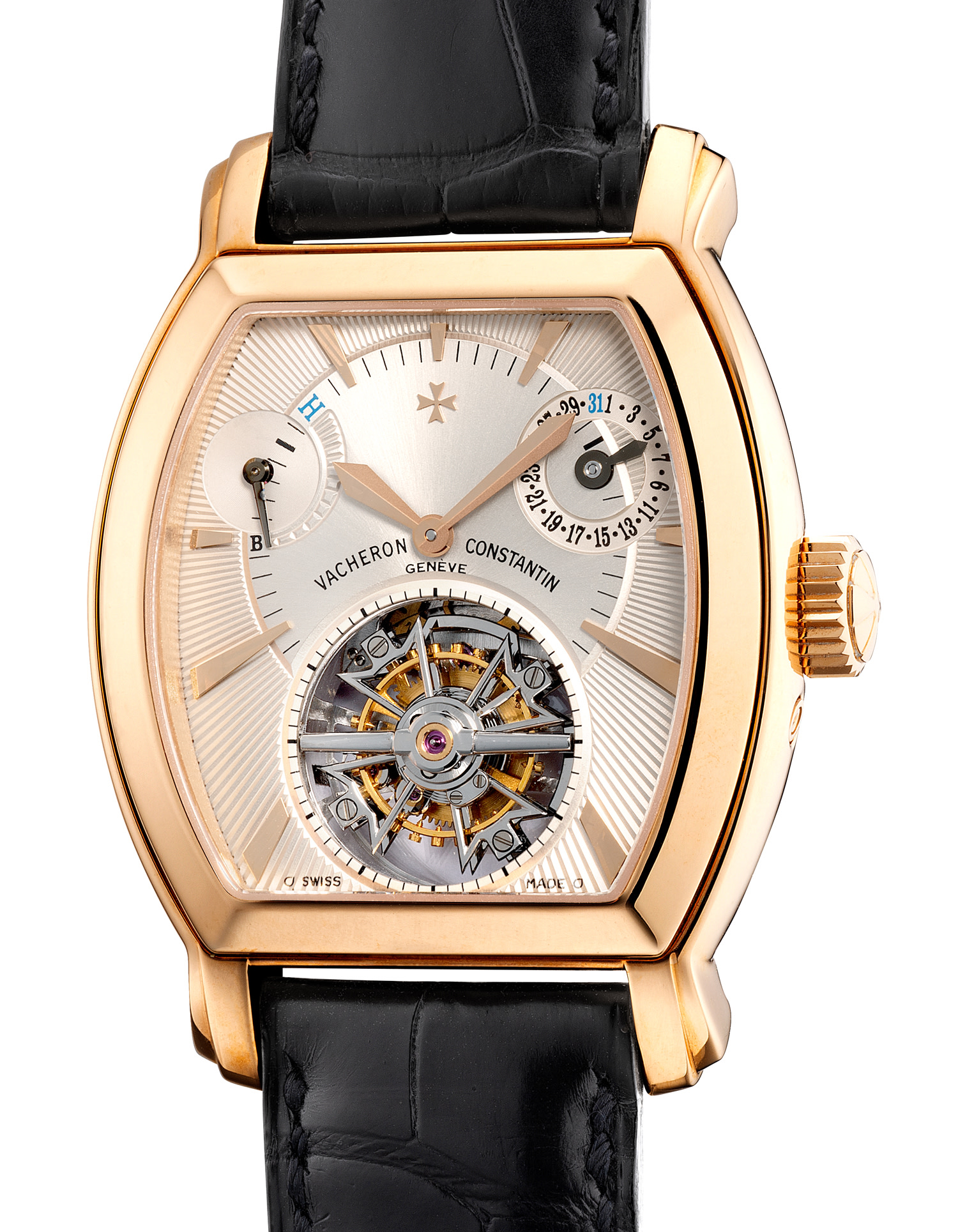 <p><strong> VACHERON CONSTANTIN </strong><em>Malte Tonneau Tourbillon,</em> Circa 2000’s</p>