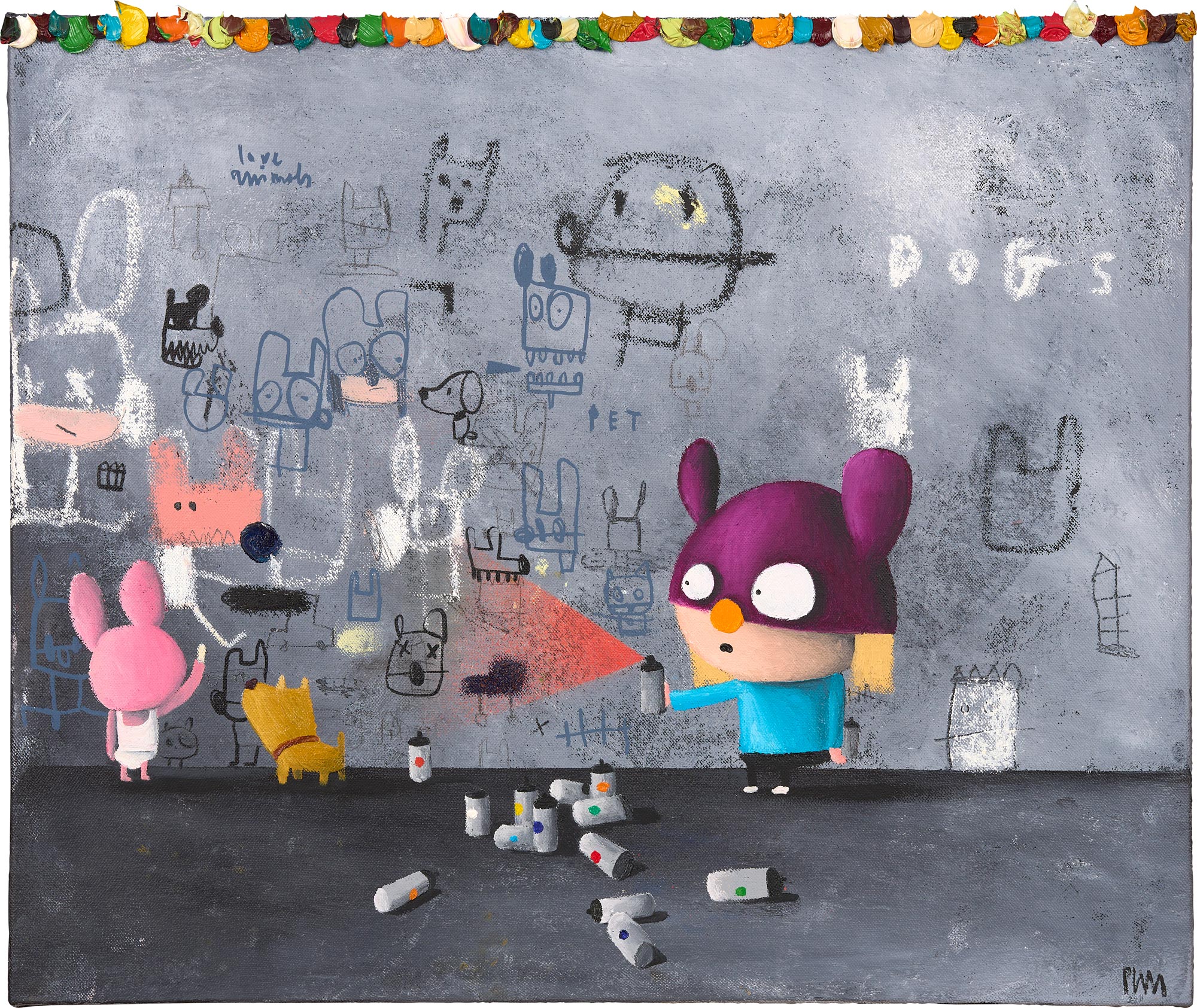 <p><strong>EDGAR PLANS</strong> <em>Dogs</em>, 2018</p>