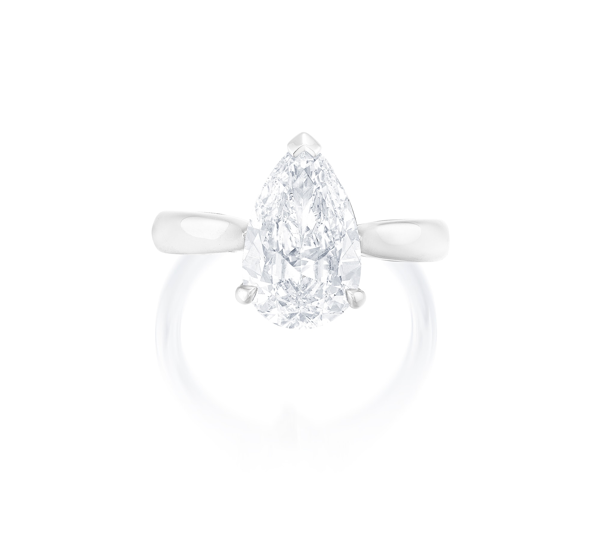 <p>A 3.01 carat E/VVS2 Diamond Ring</p>