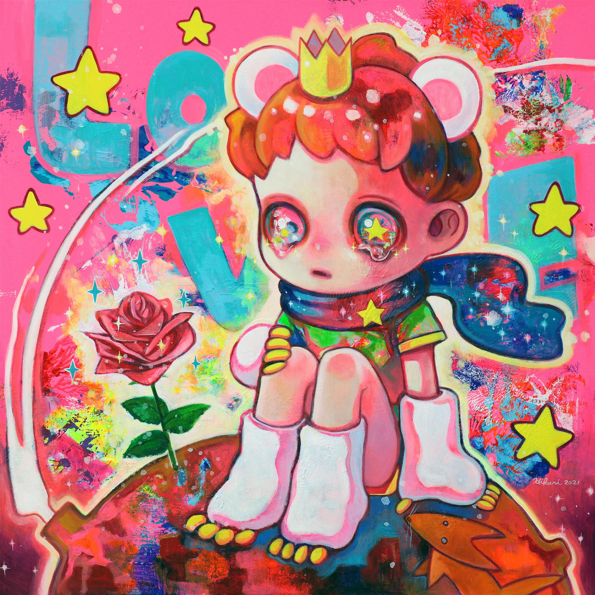 <p><strong>HIKARI SHIMODA</strong> <em>The Little Prince (Pain of Love and Loneliness)</em>, 2021</p>
