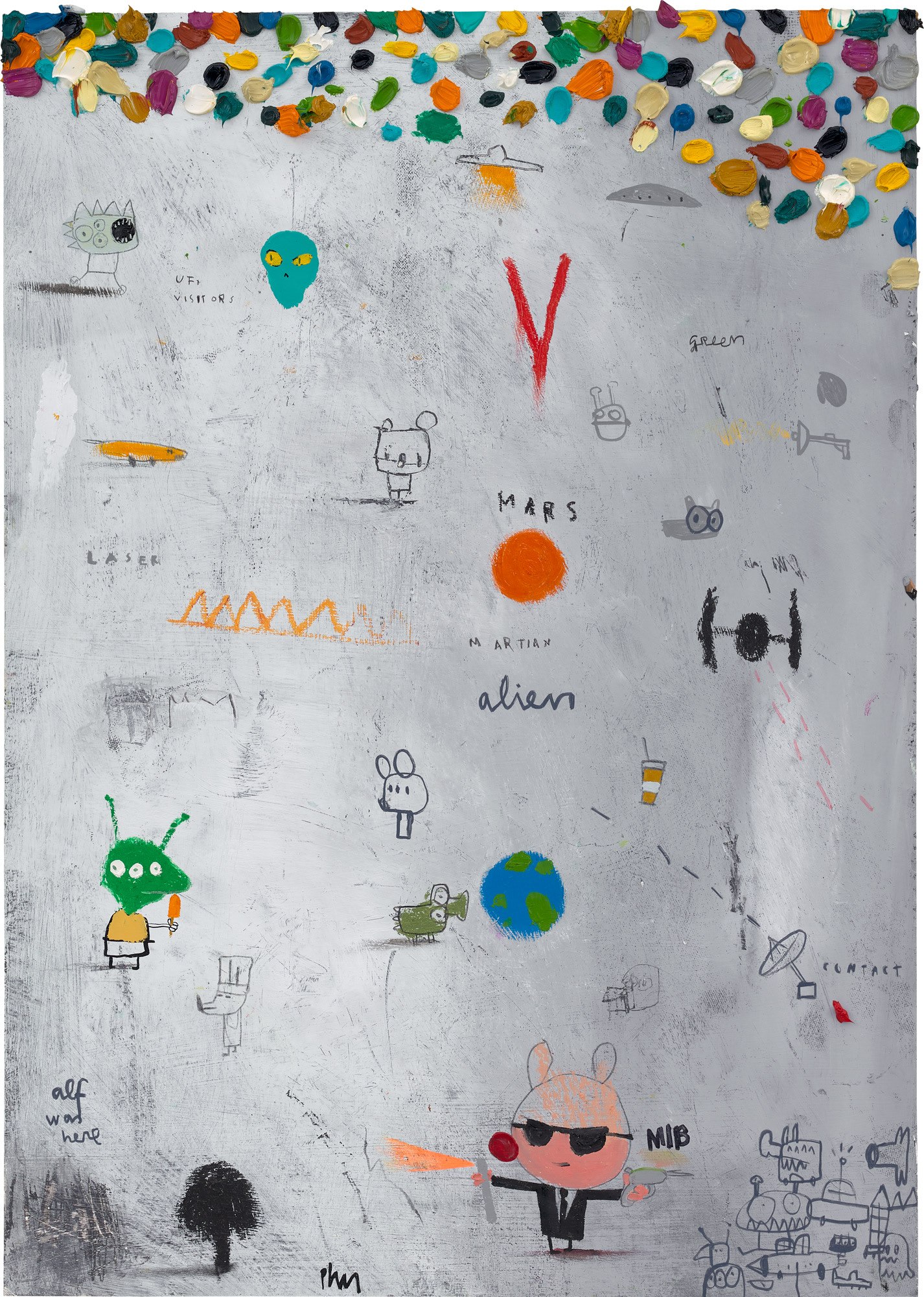 <p><strong>EDGAR PLANS</strong> <em>Martians</em>, 2018</p>