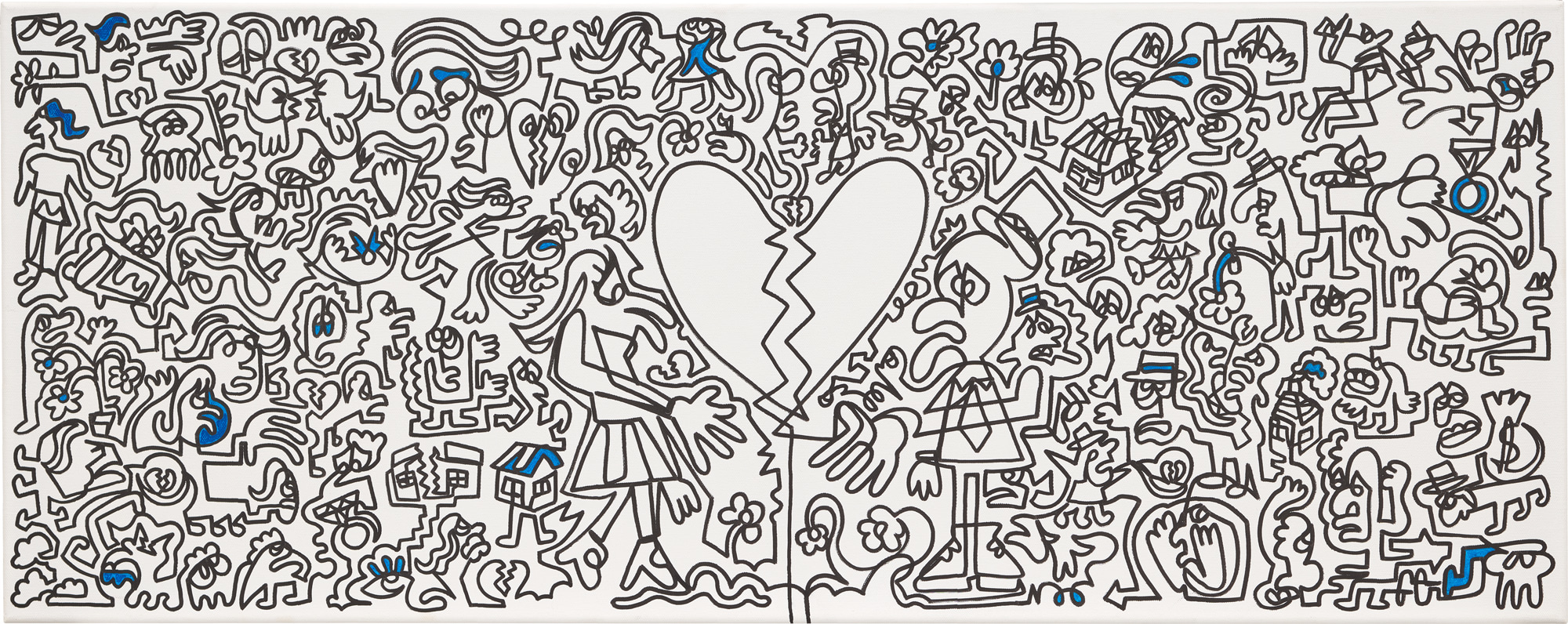 <p><strong>MR DOODLE </strong><em>Broken Heart</em>, 2018</p>