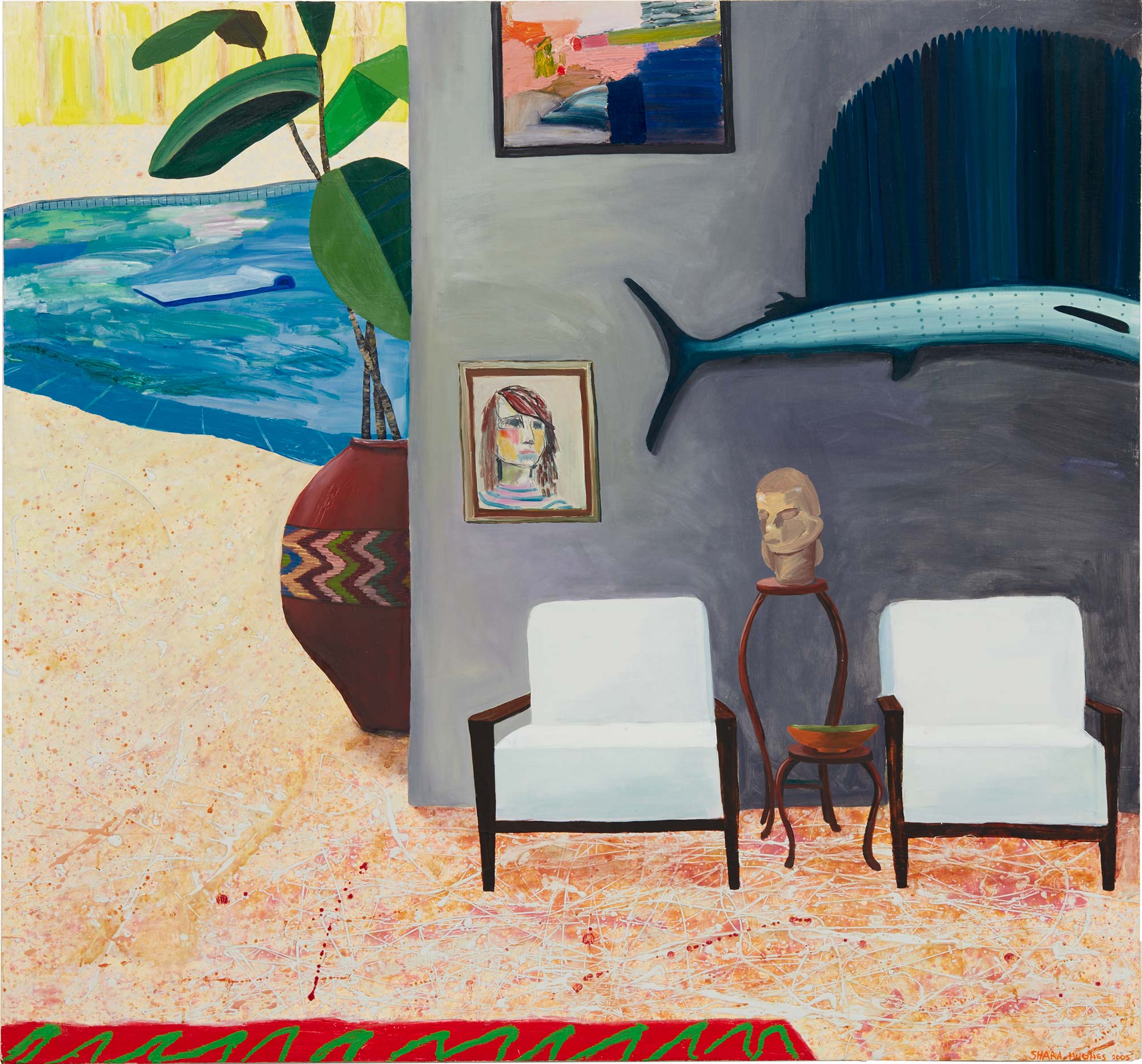 <b>SHARA HUGHES</b><i> Me, My Fish and You</i>