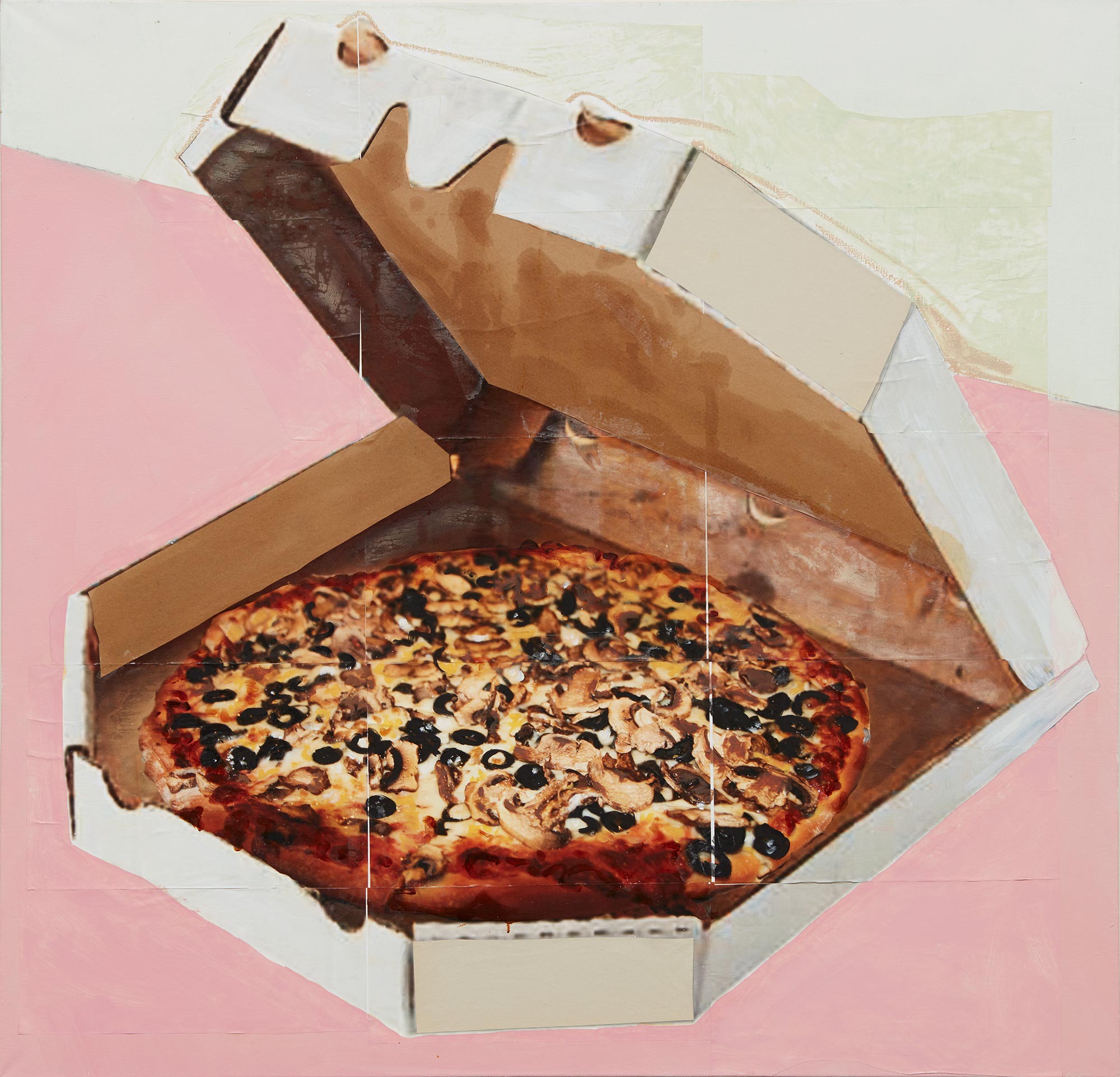 <b>CATHARINE (AHEARN) CZUDEJ </b><i>Untitled (Pizza 3)</i>