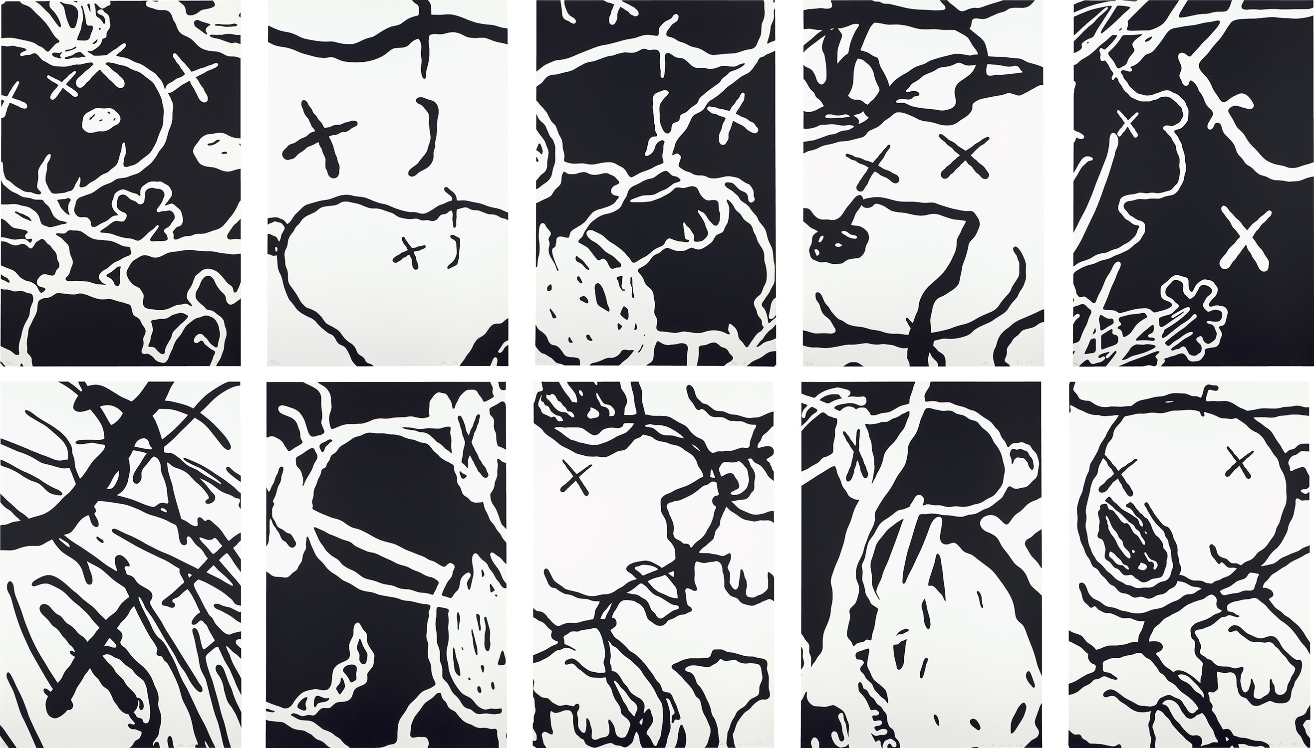 版画 KYNE Untitled ED:50 A KYNE | Untitled：R (Executed in 2021.) | Available for Sale