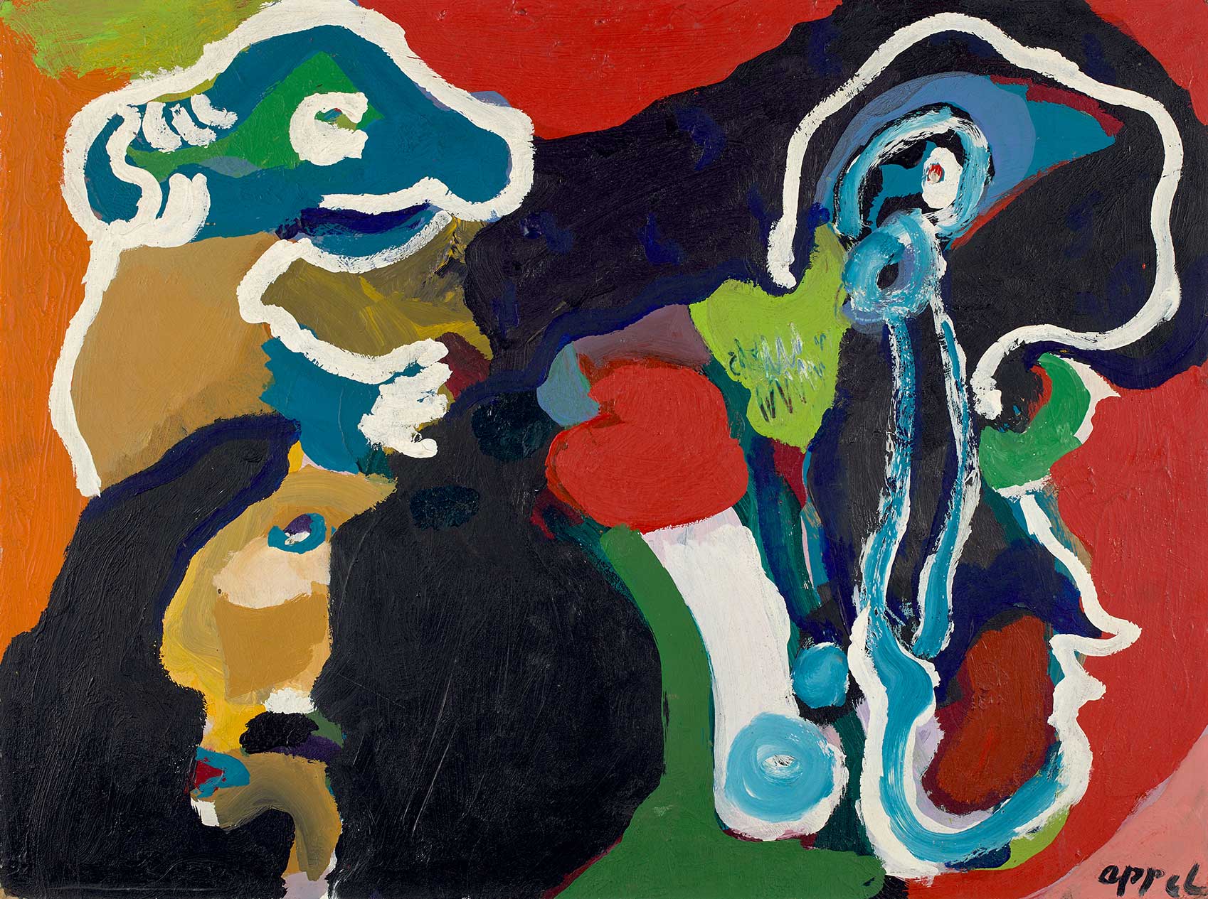 <p><strong>KAREL APPEL</strong> <em>Untitled</em>, circa 1975</p>