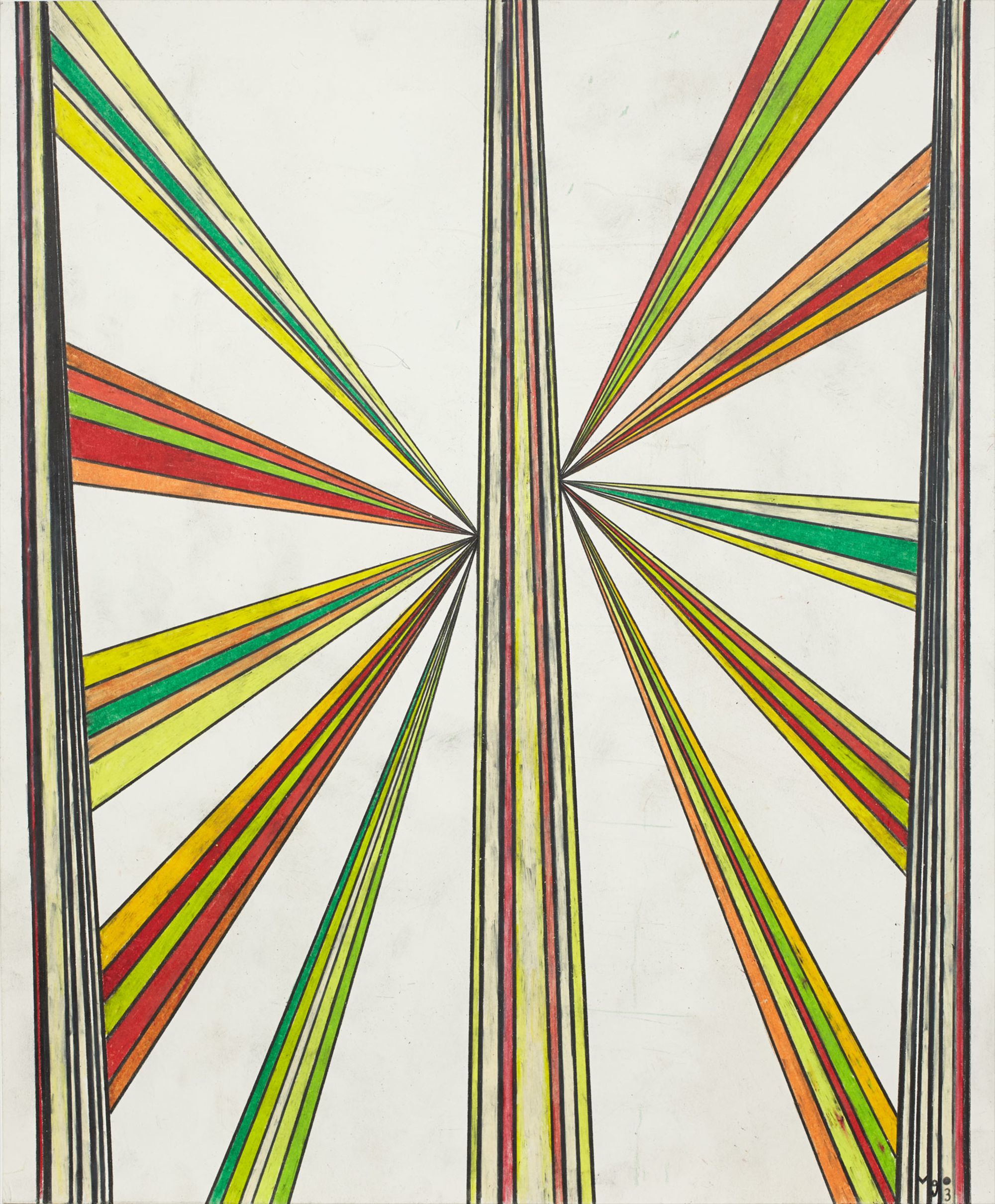 <b>MARK GROTJAHN</b> <i>Untitled (Butterfly)</i>, 2003