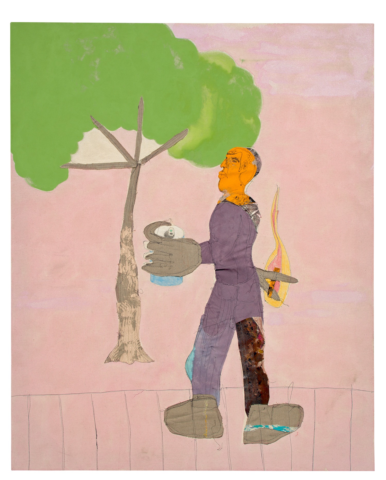 <p><strong>TSCHABALALA SELF </strong><em>Trees</em>, 2017 </p>