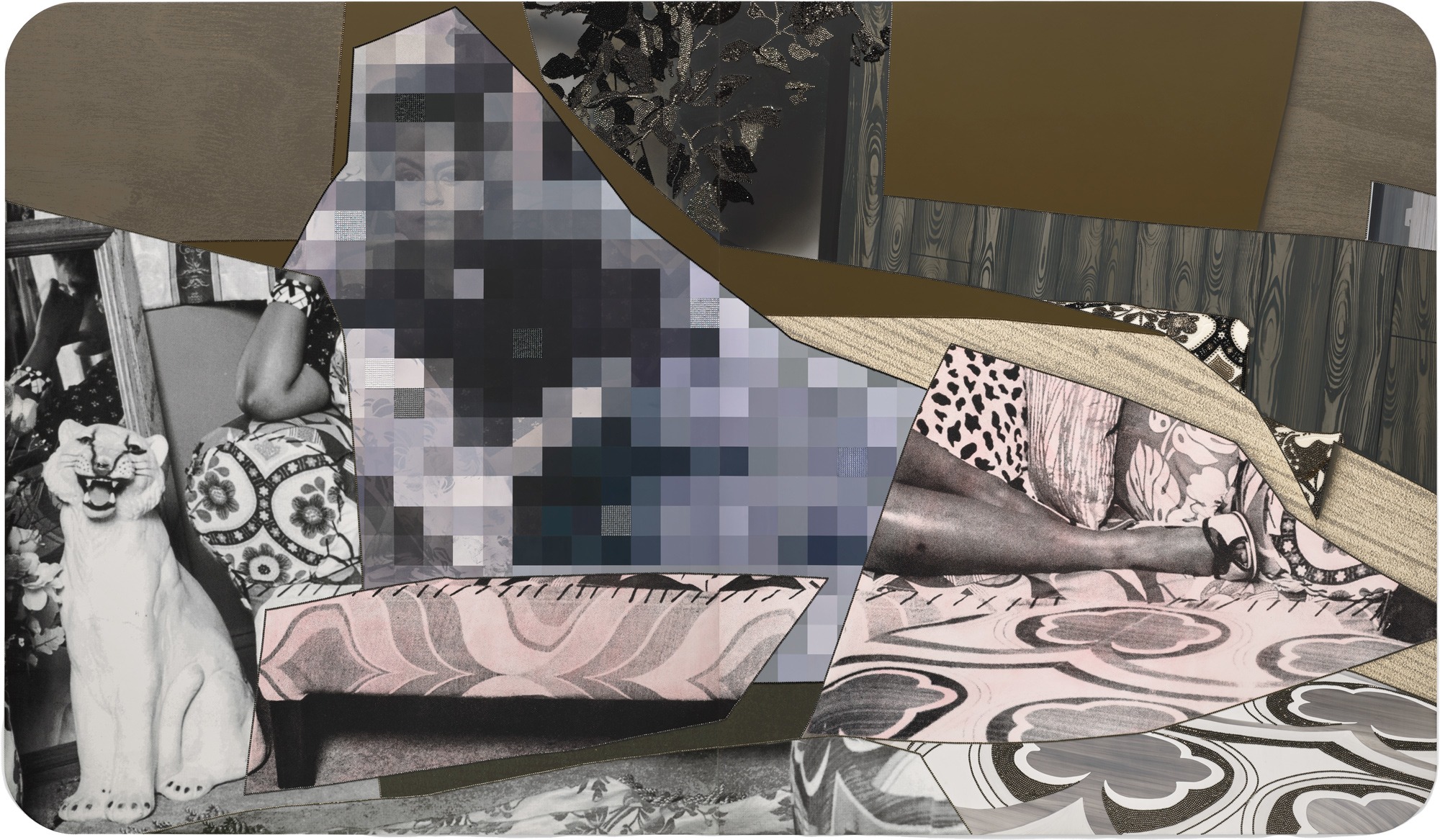 <p><strong>MICKALENE THOMAS</strong> <em>Clarivel #7</em>, 2019</p>