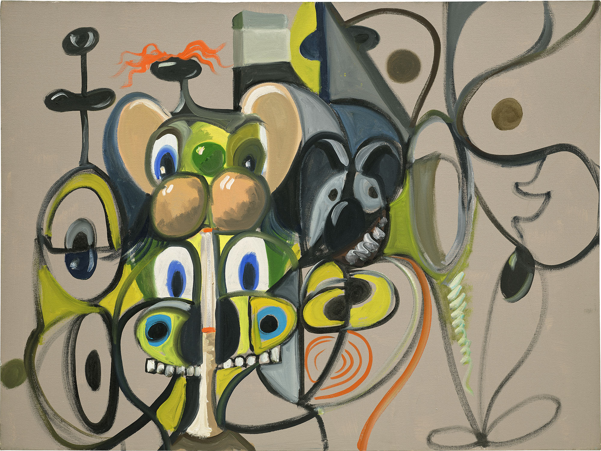 <p><strong>GEORGE CONDO</strong><em> Untitled,</em> circa 2000</p>