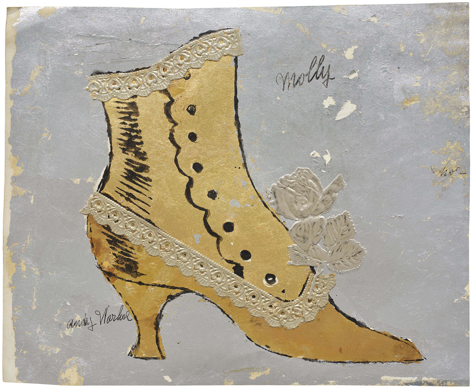 <p><strong>ANDY WARHOL</strong><em> Molly, </em>1956</p>
