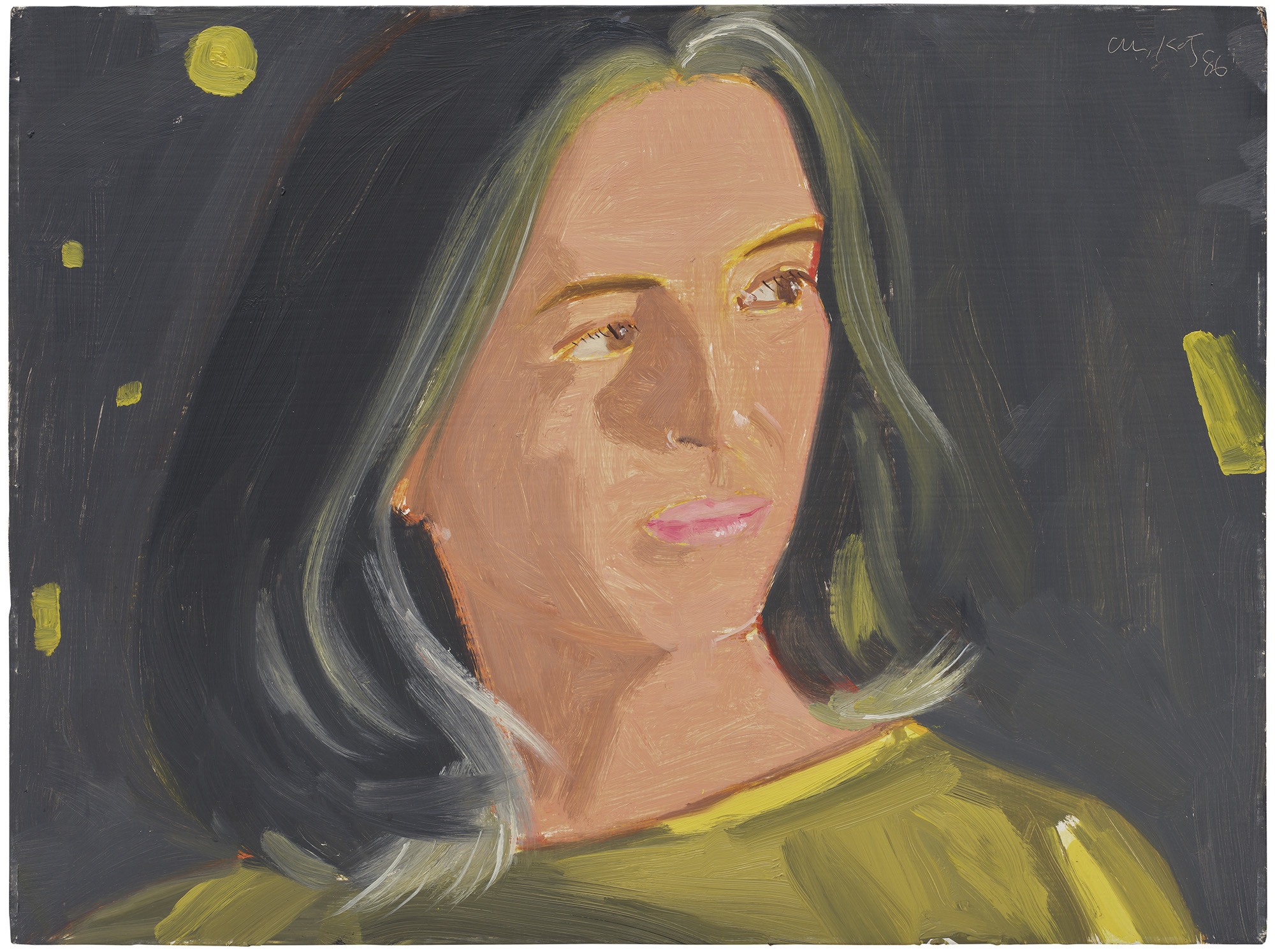 <p><strong>ALEX KATZ</strong> <em>Ada,</em> 1986</p>
