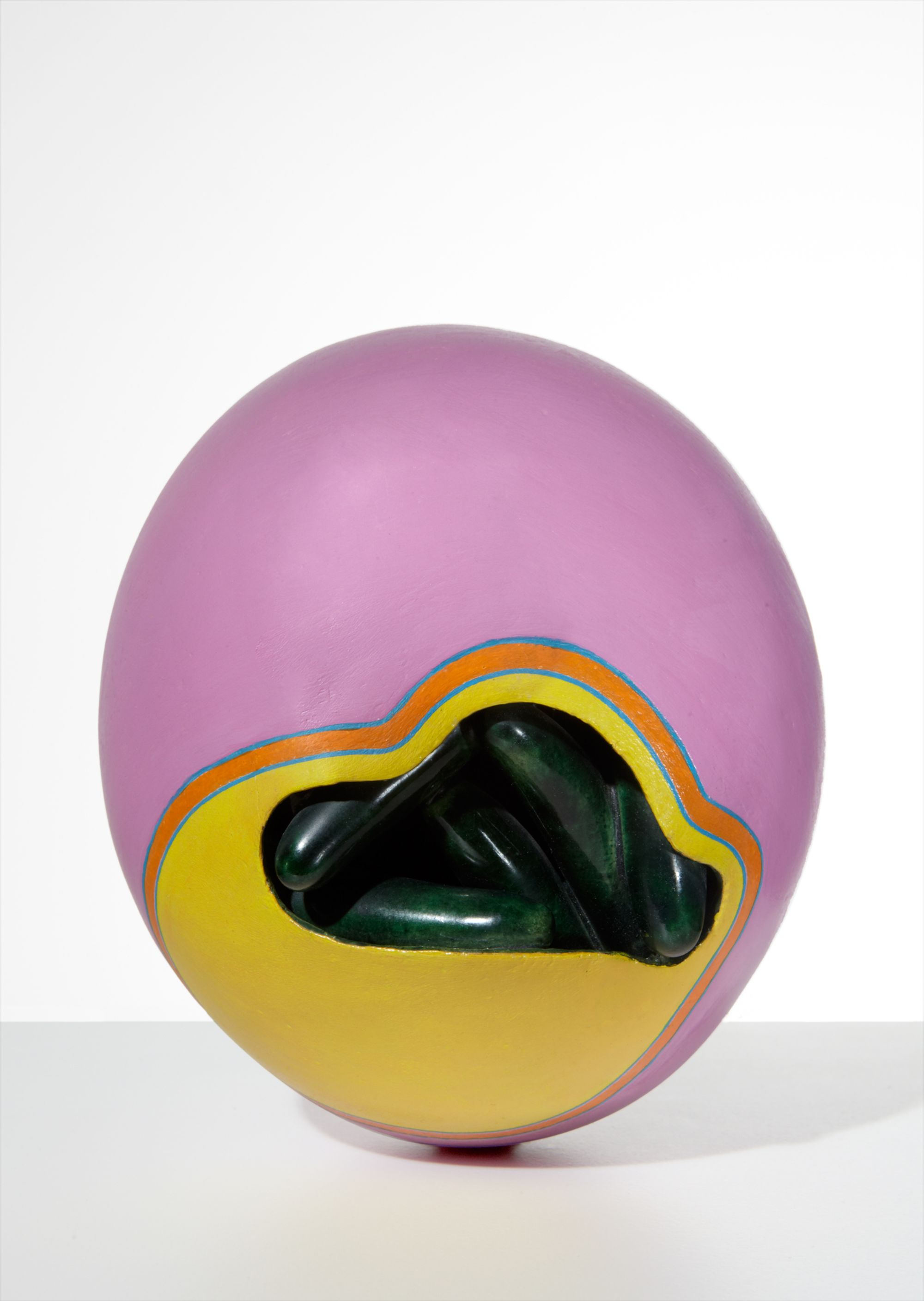 <b>KEN PRICE</b> <i>Pink Egg</i>, 1964