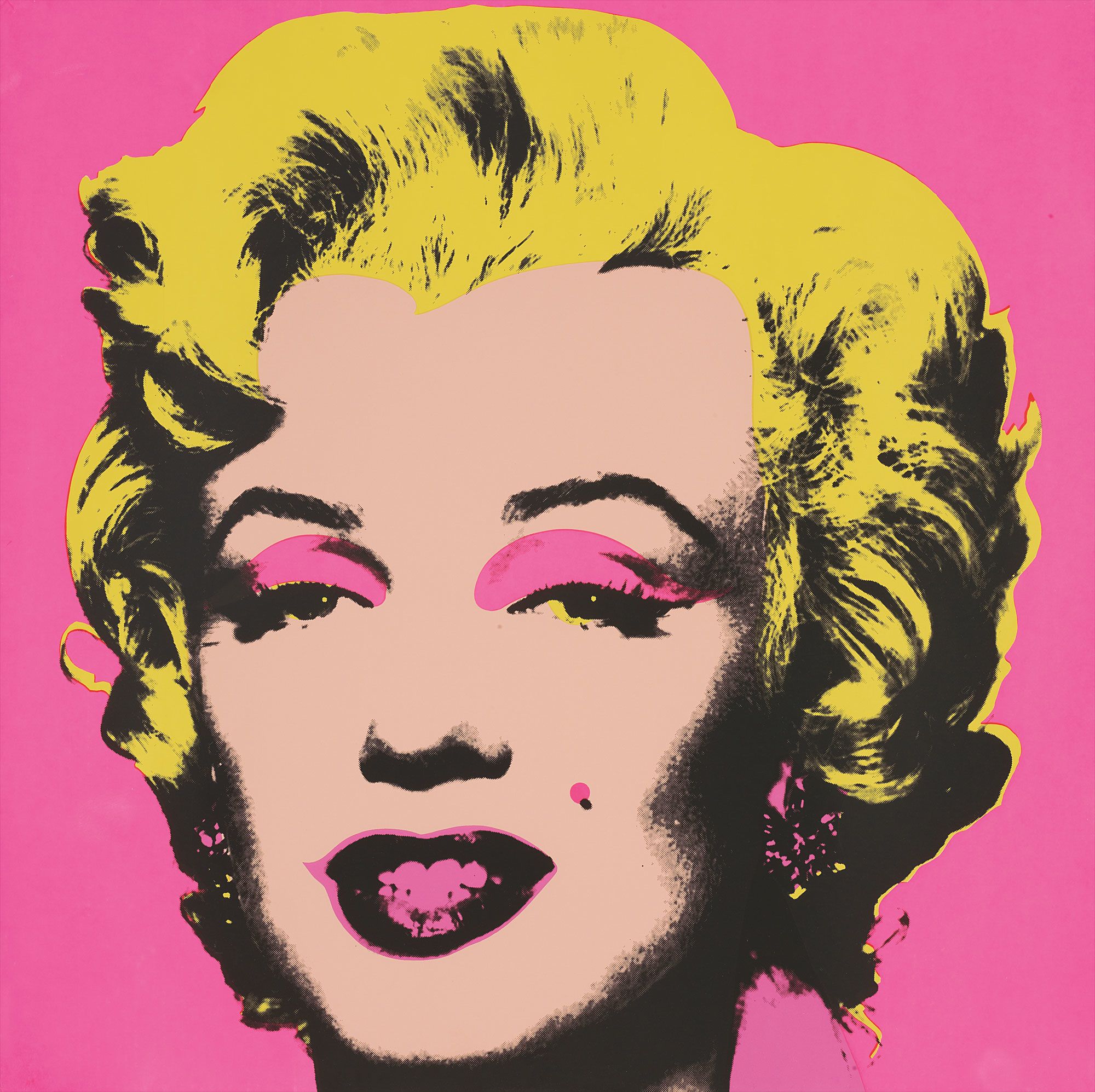 <b>Andy Warhol</b>, <i>Marilyn Monroe</i> (detail), 1967