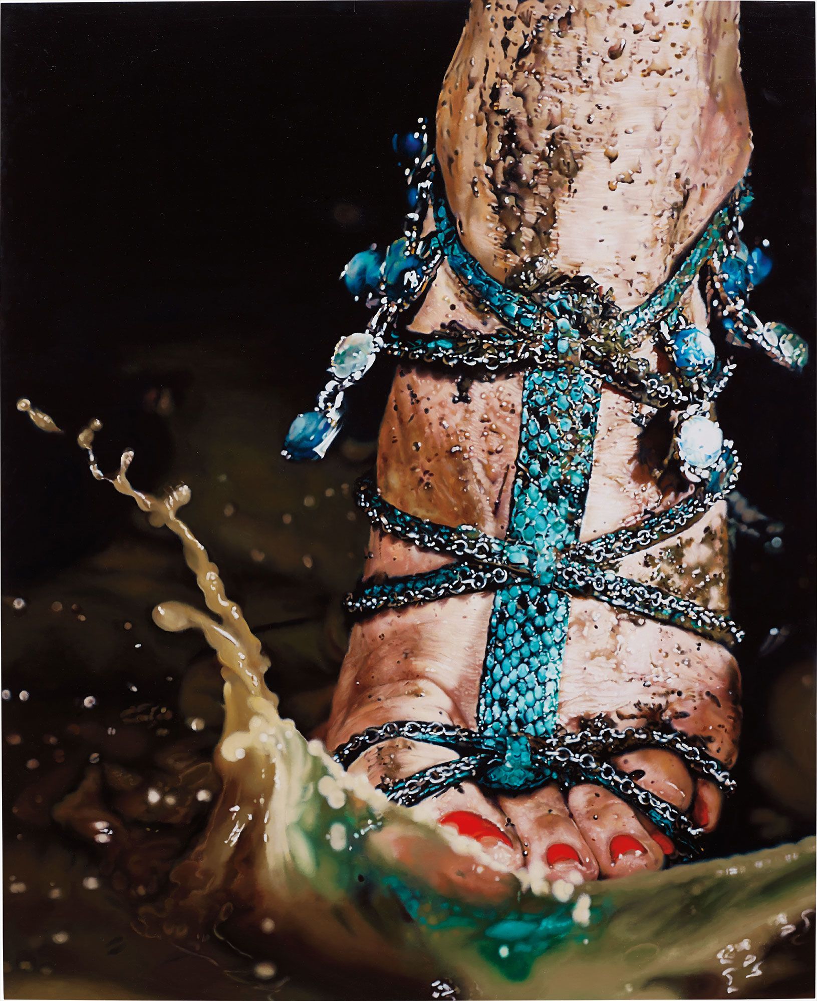 <b>MARILYN MINTER</b> <i>Wave,</i> 2006