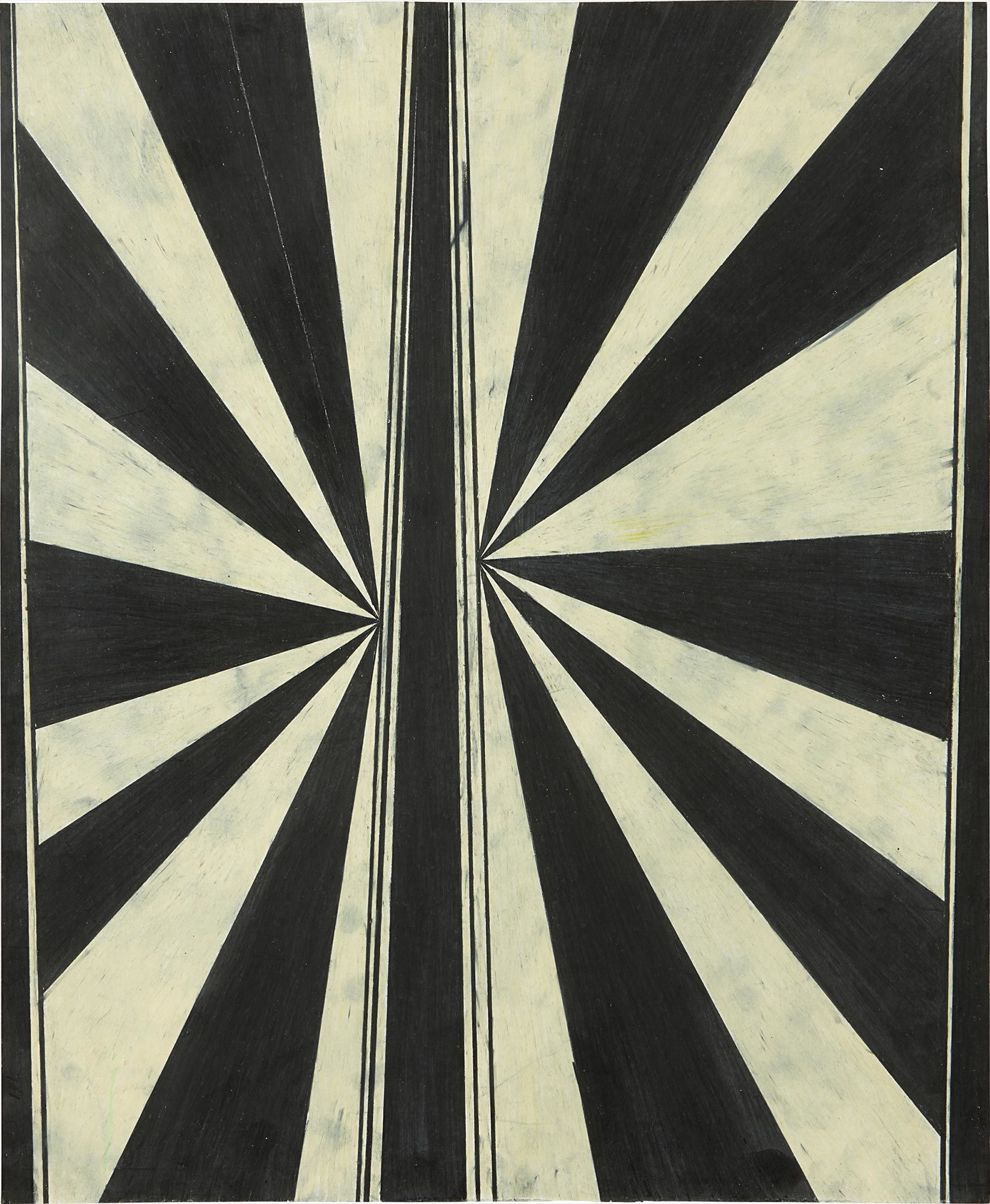 <b>MARK GROTJAHN</b> <i>Untitled (Black and White Butterfly 330)</i>, 2004