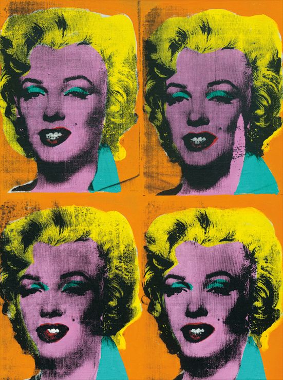 <b>ANDY WARHOL</b> <i>Four Marilyns</i>, 1962