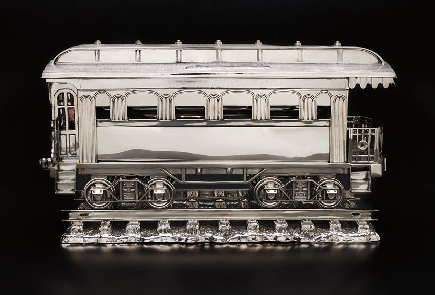 <b>JEFF KOONS</b> <i>Jim Beam - Observation Car</i>, 1986