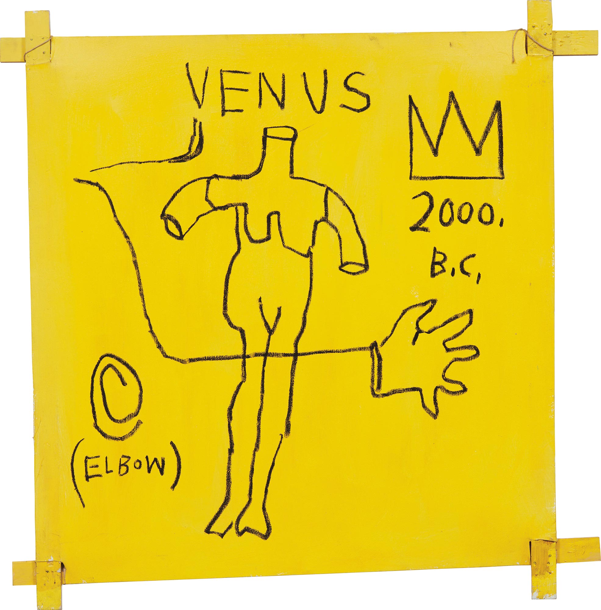 <b>JEAN-MICHEL BASQUIAT</b> <i>Untitled (Venus 2000 B.C.)</i>, 1982