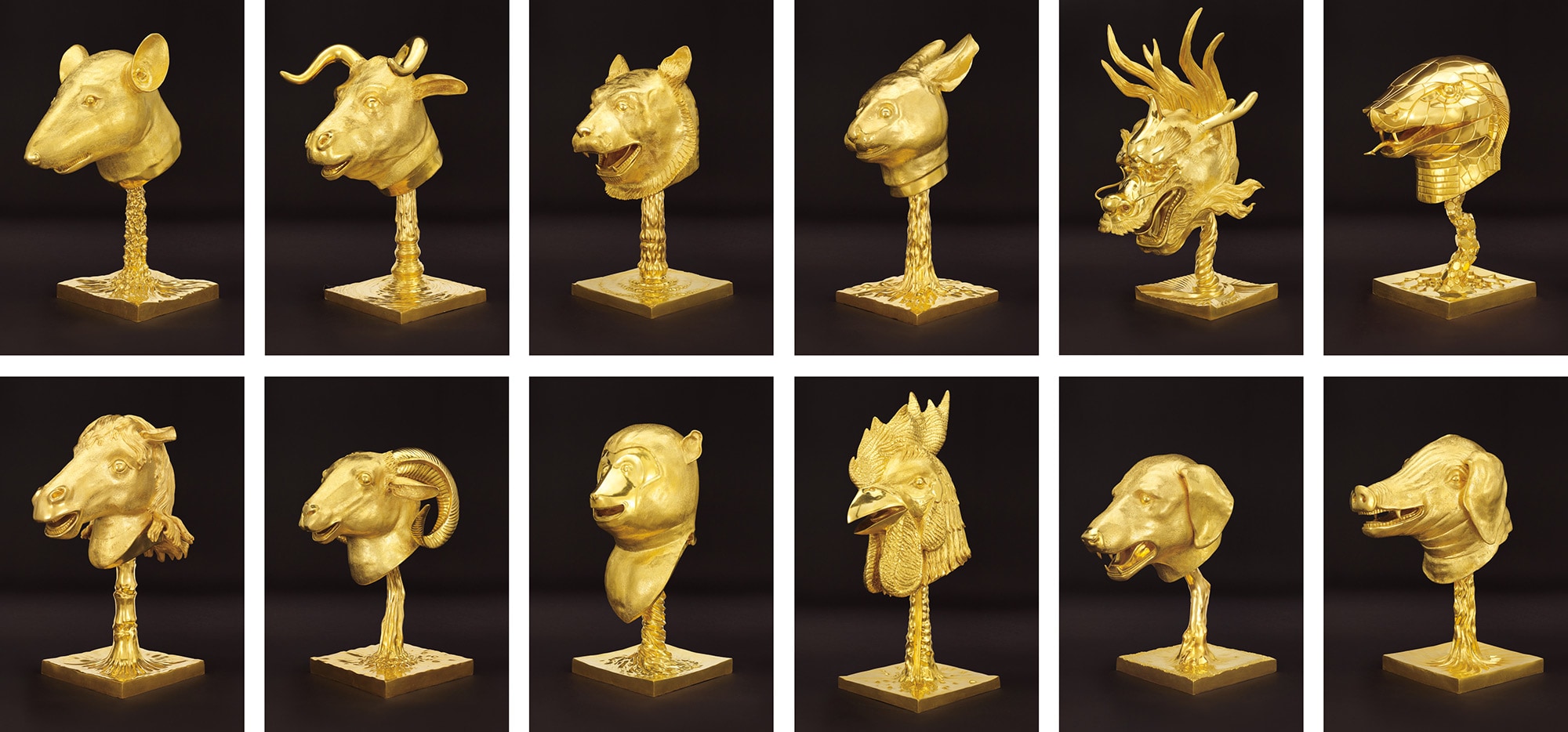 <b>AI WEIWEI</b> <i>Circle of Animals/Zodiac Heads</i>, 2010<br />