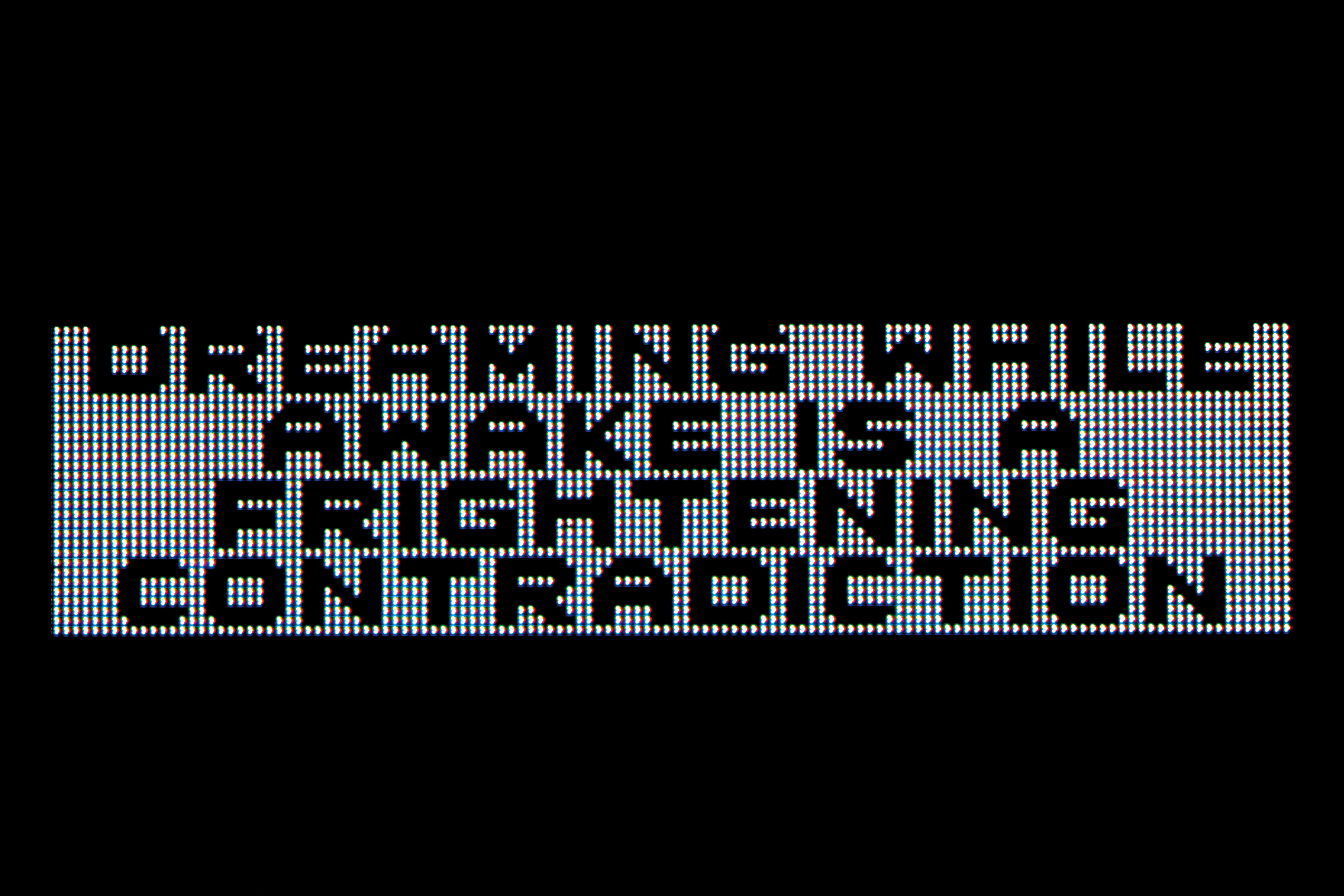 【状態良好】Jenny Holzer / Endgame Softer Targets - Jenny Holzer Exhibition - Hauser & Wirth