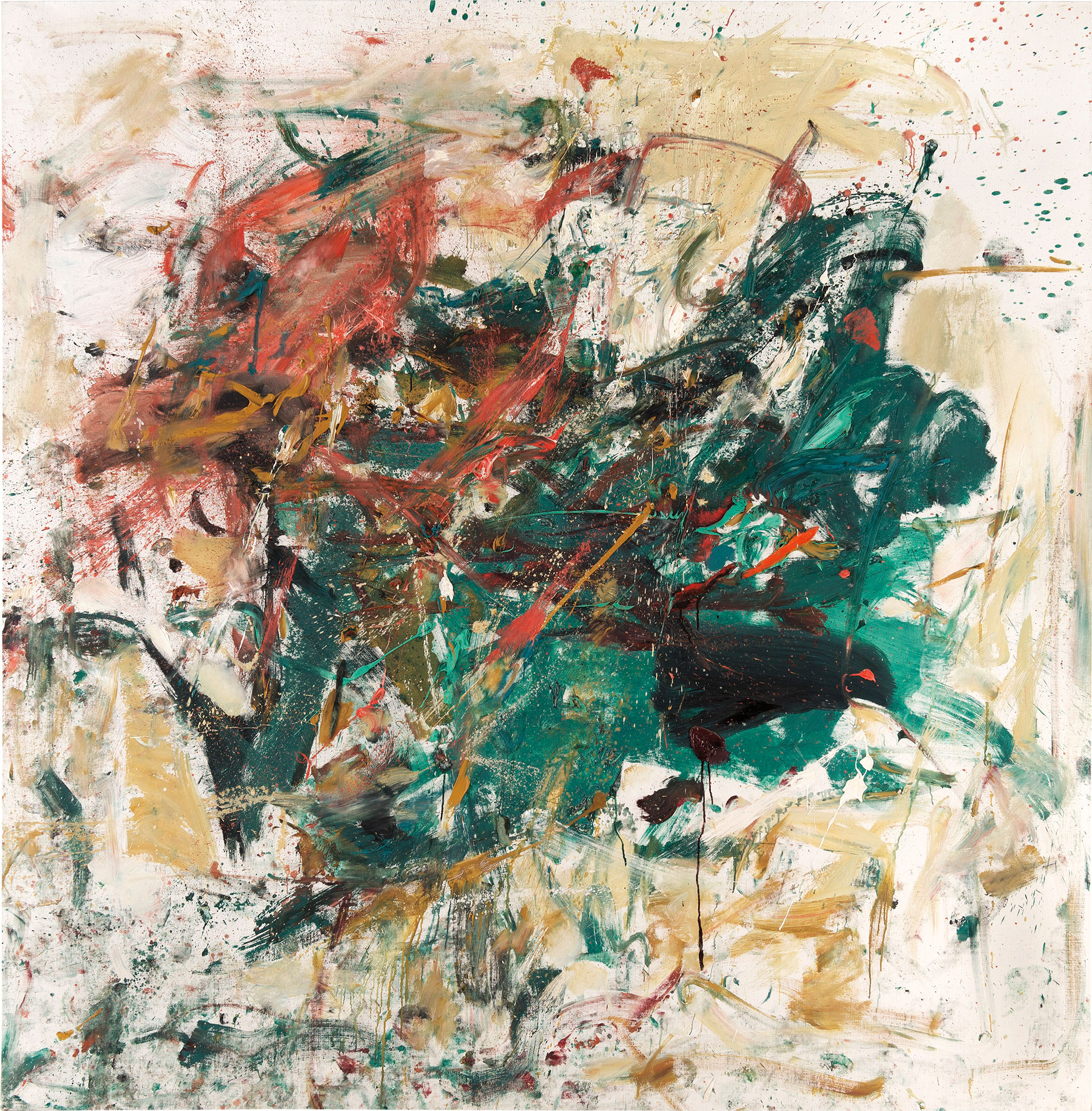 <p><strong>JOAN MITCHELL</strong> <em>Noël</em>, 1961-1962 </p>