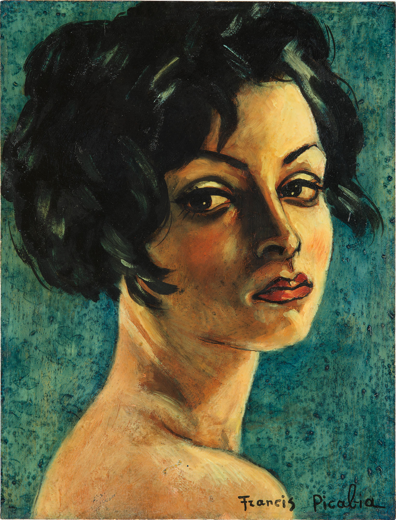 <p><strong>FRANCIS PICABIA</strong> <em>Portrait de femme</em>, 1941-1942 </p>