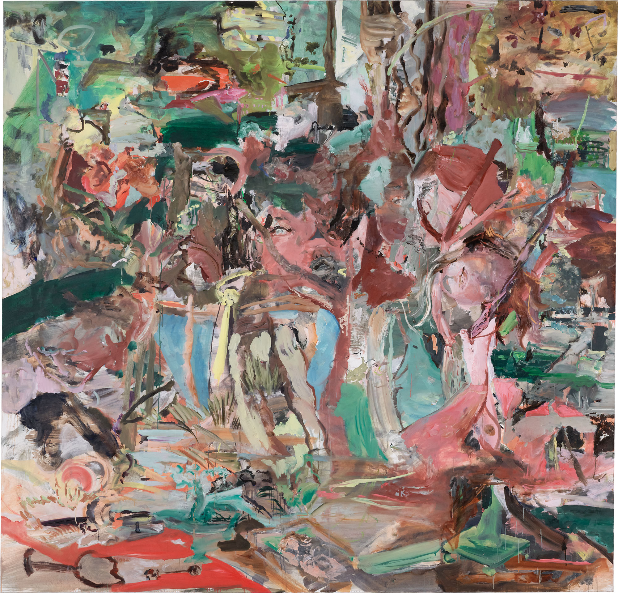 <p><strong>CECILY BROWN</strong> <em>Angie</em>, 2005</p>