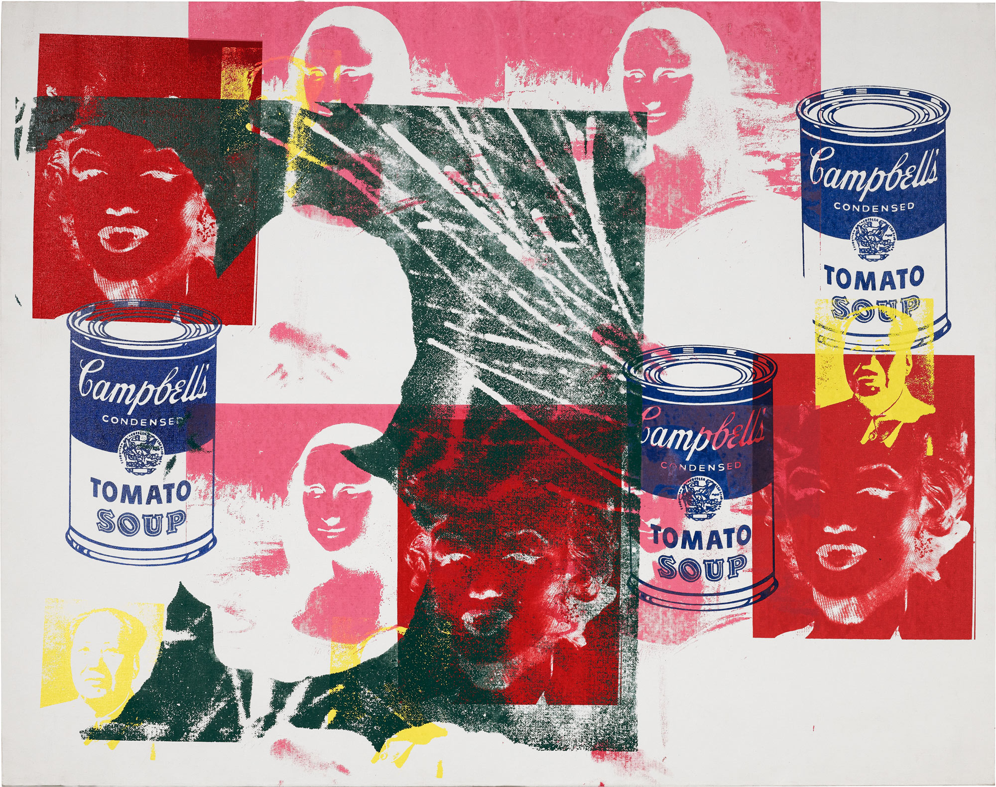 <p><strong>ANDY WARHOL</strong> <em>Multicolored Retrospective (Reversal Series)</em>, 1979</p>