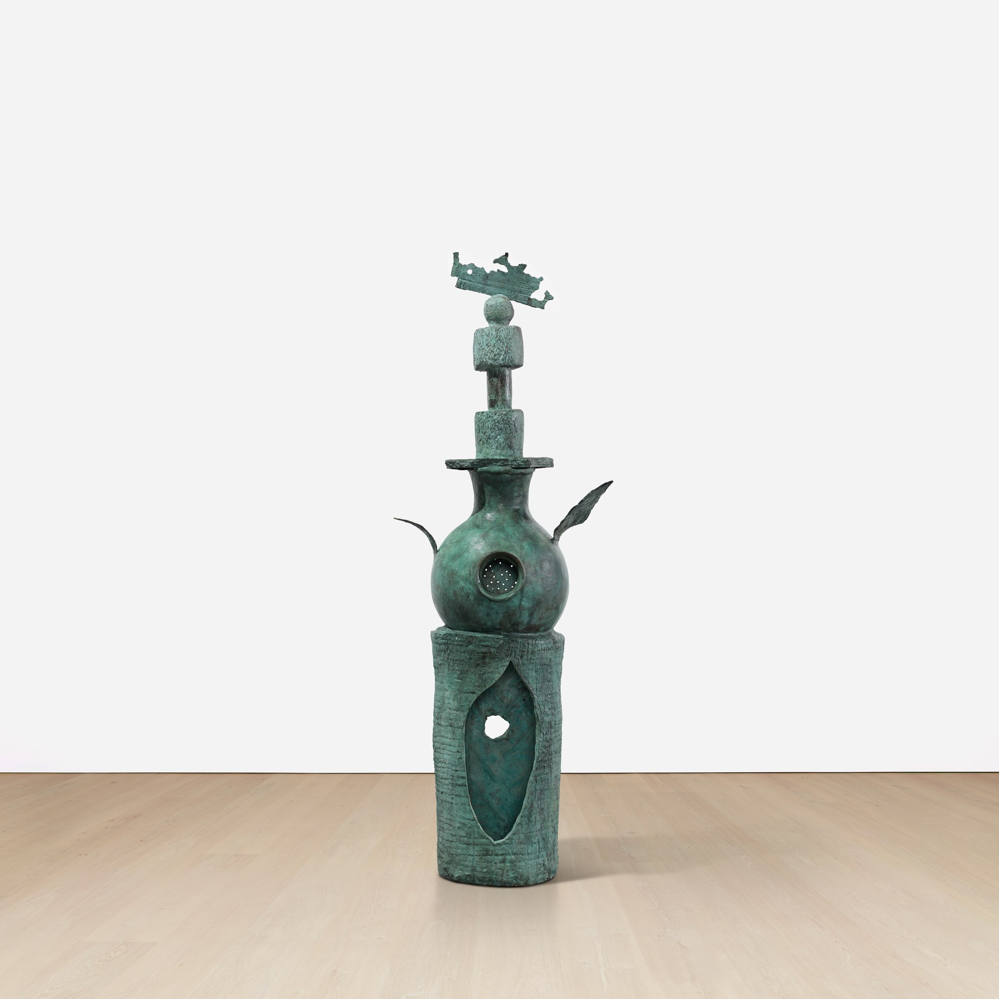 <p><strong>JOAN MIRÓ</strong><em> Femme et oiseau, </em>1971</p>