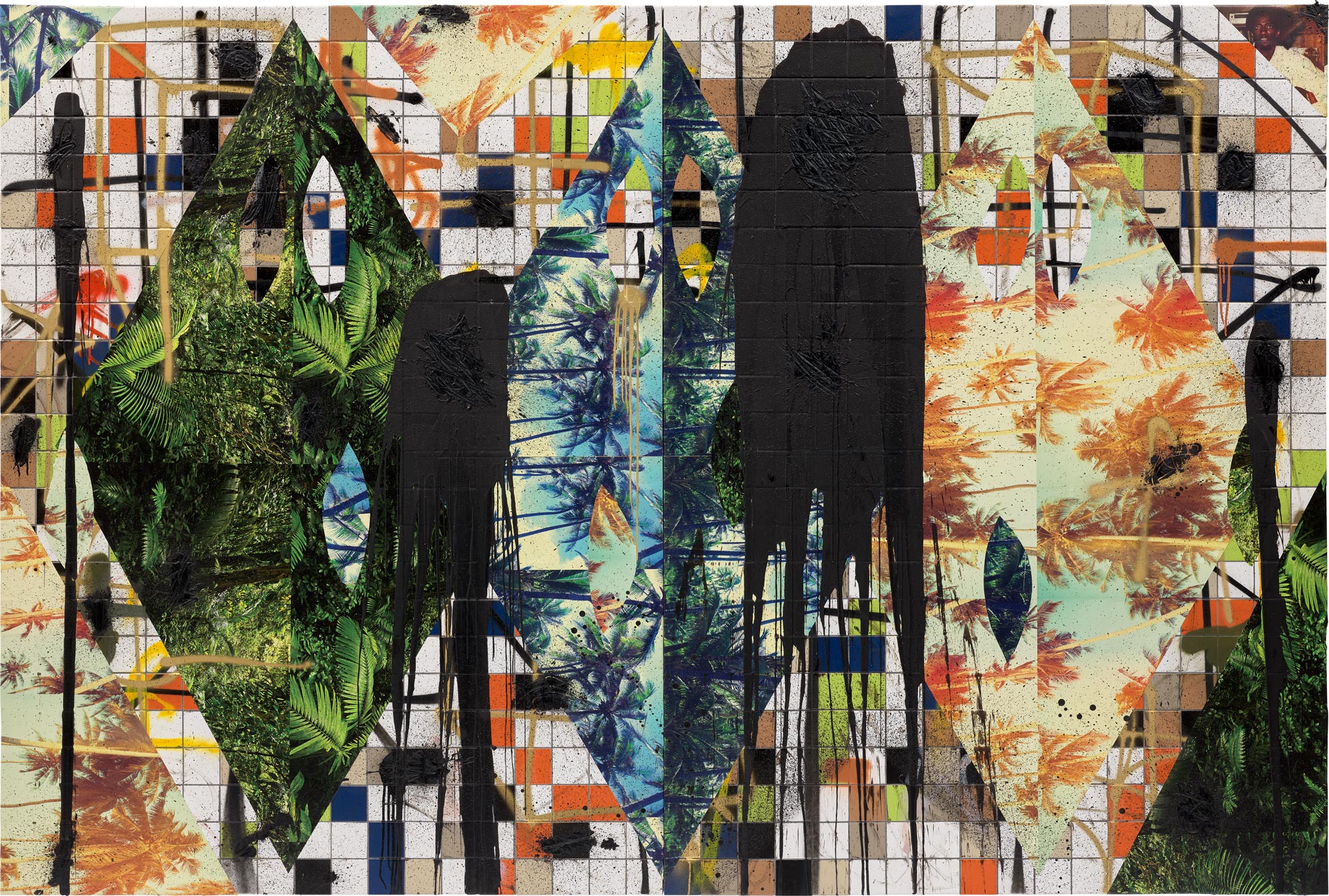 <p><strong>RASHID JOHNSON</strong><em> Untitled Escape Collage,</em> 2016</p>