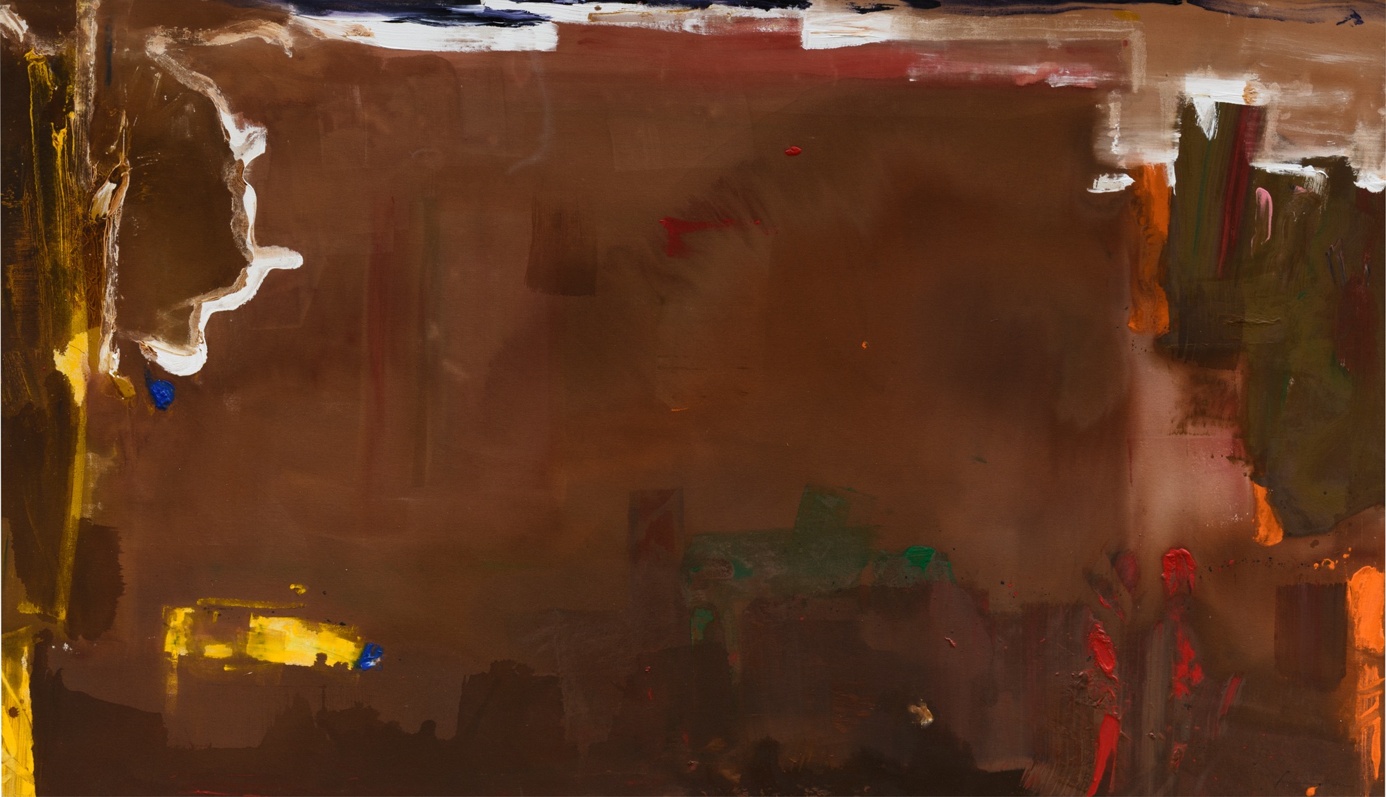<p><strong>HELEN FRANKENTHALER </strong><em>On the Road,</em> 1980</p>