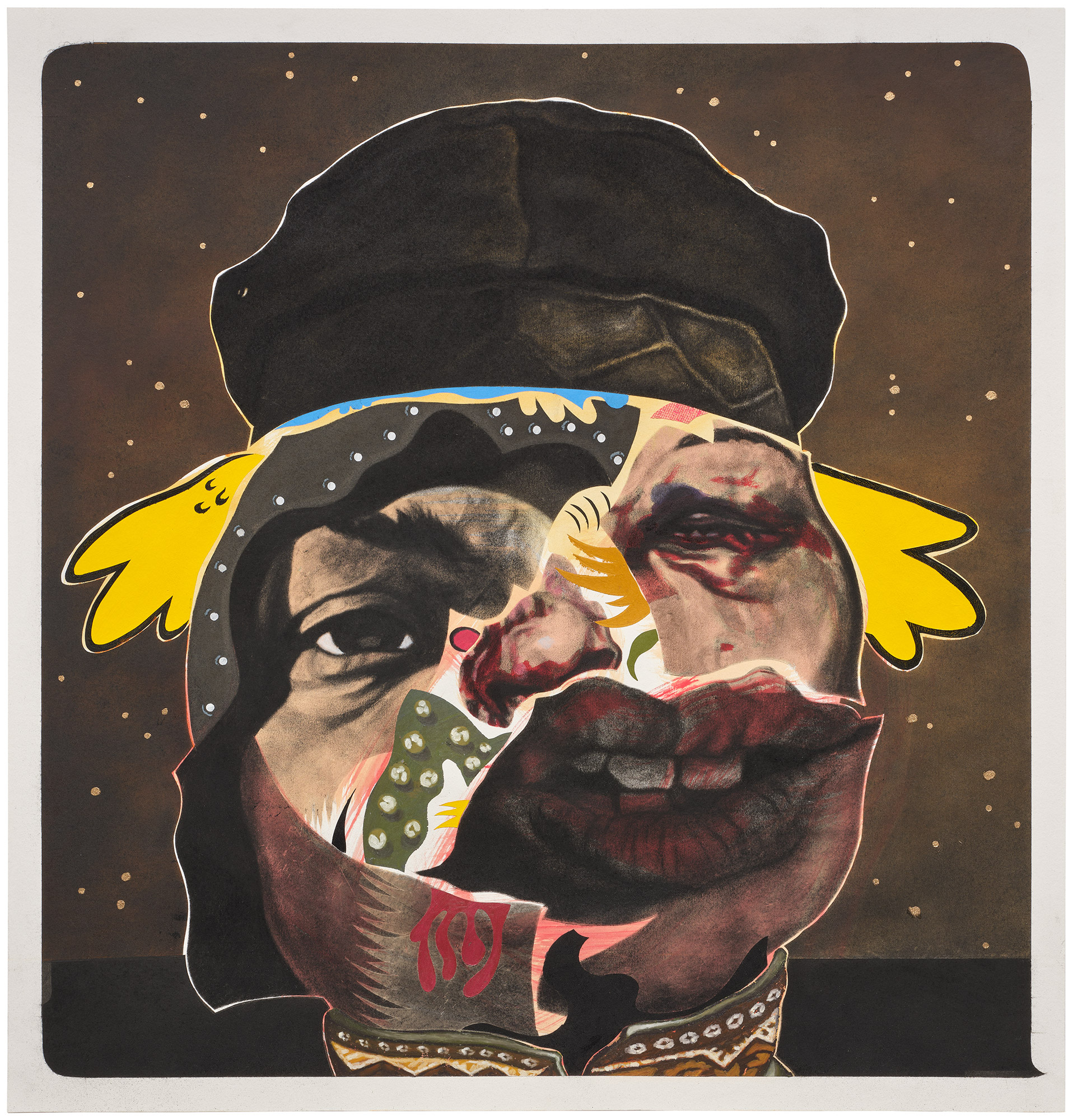 <p><strong>NATHANIEL MARY QUINN</strong> <em>Swollen</em>, 2014</p>