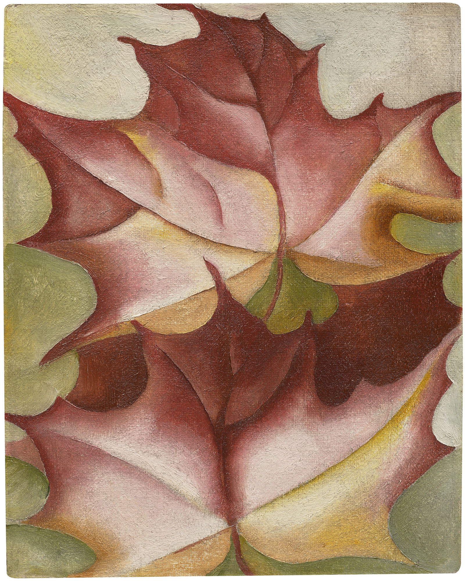 <p><strong>GEORGIA O&rsquo;KEEFFE</strong> <em>Maple Leaves and Flowering Cactus (double-sided),</em> $700,000&ndash;1,000,000</p>
