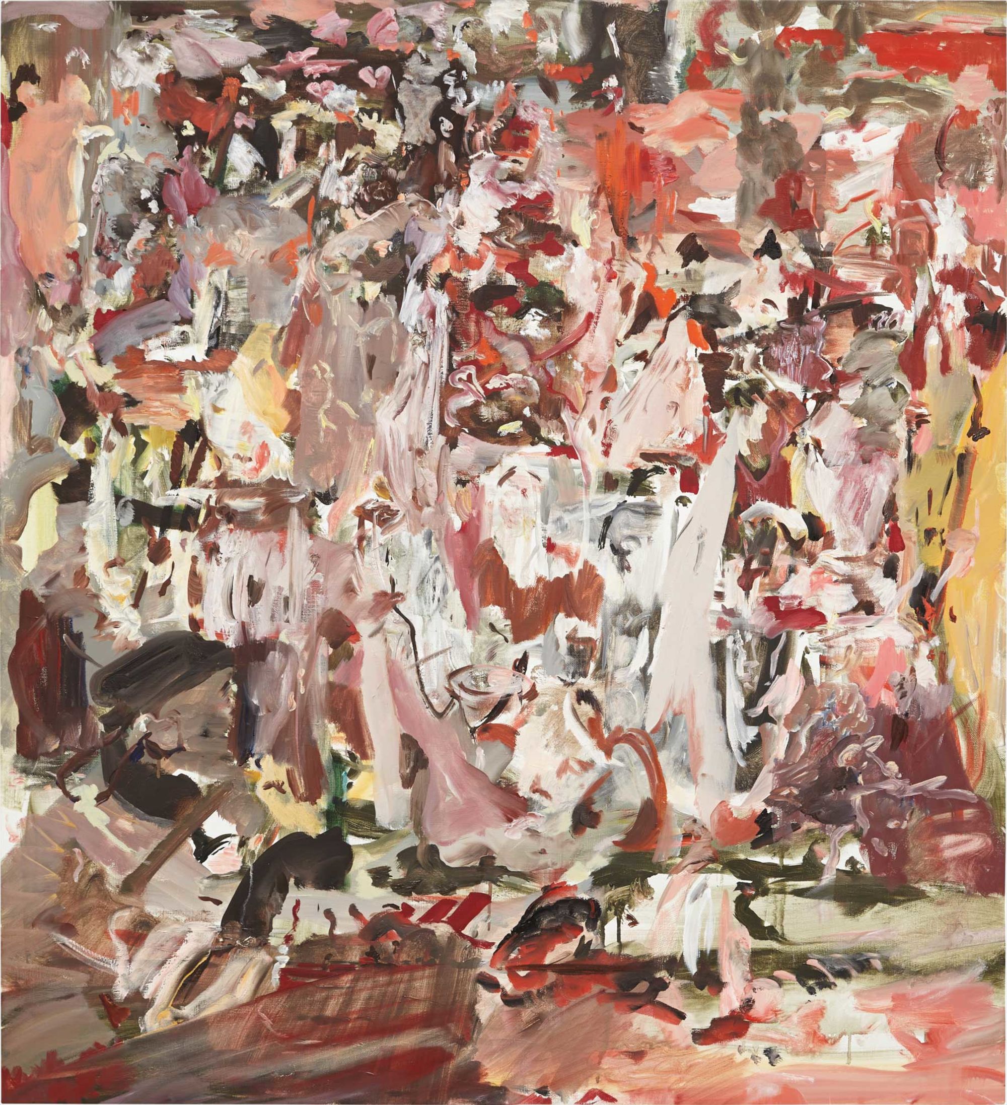 <b>CECILY BROWN</b> <i>Mommets in the Tumult</i>, 2008