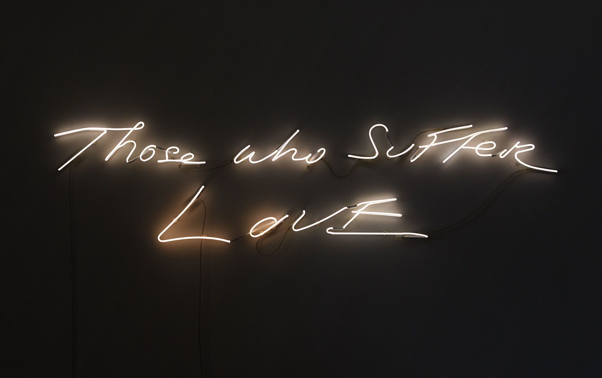 <b>TRACEY EMIN</b> <i>Those who suffer LOVE</i>, 1990