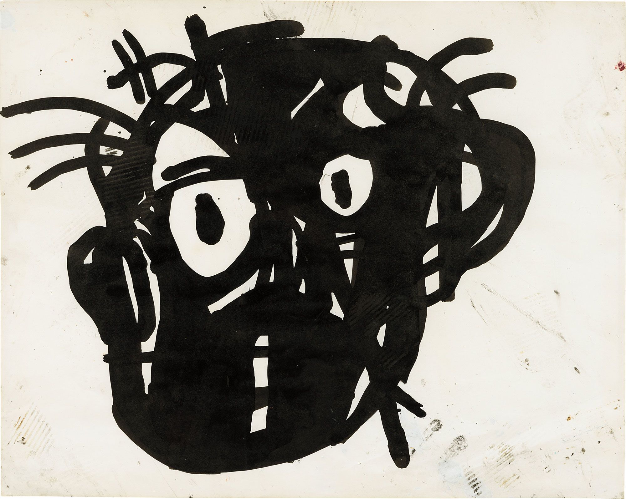 <b>JEAN-MICHEL BASQUIAT</b> <i>Untitled Head</i>, 1982
