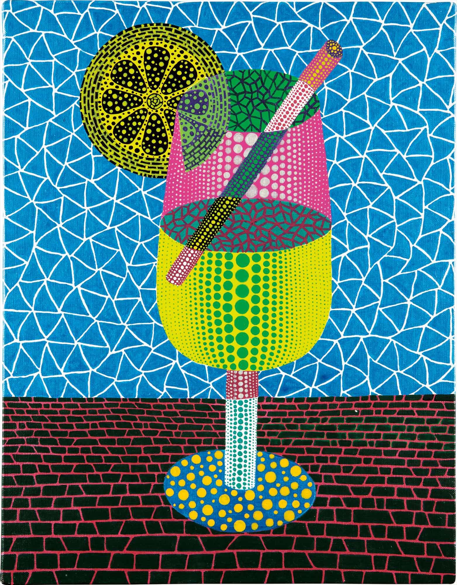 <b>YAYOI KUSAMA</b> <i>Lemon-Squash</i>, 2004