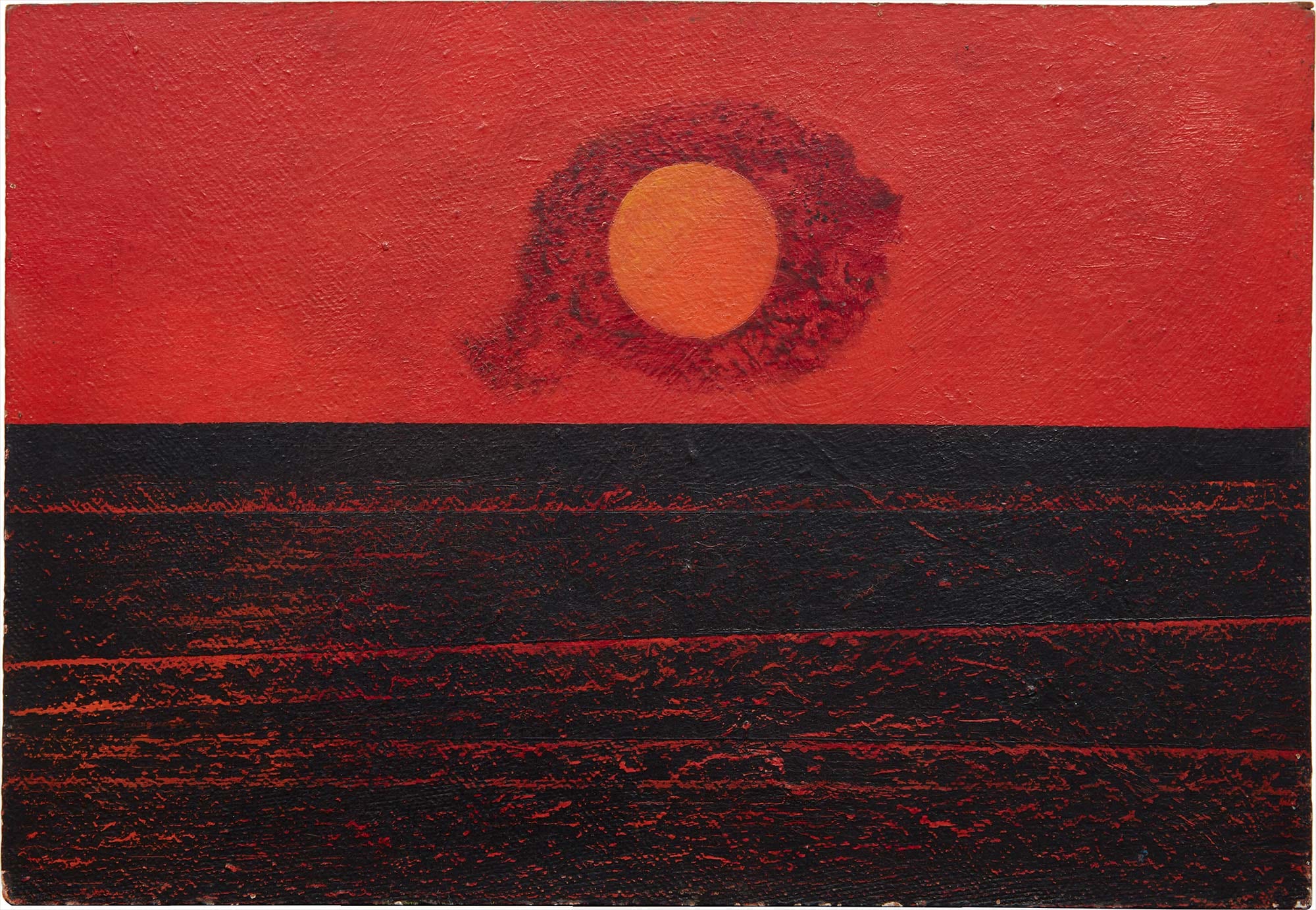 <b>MAX ERNST </b><i>Clouds, Sun and Sea</i>, 1952