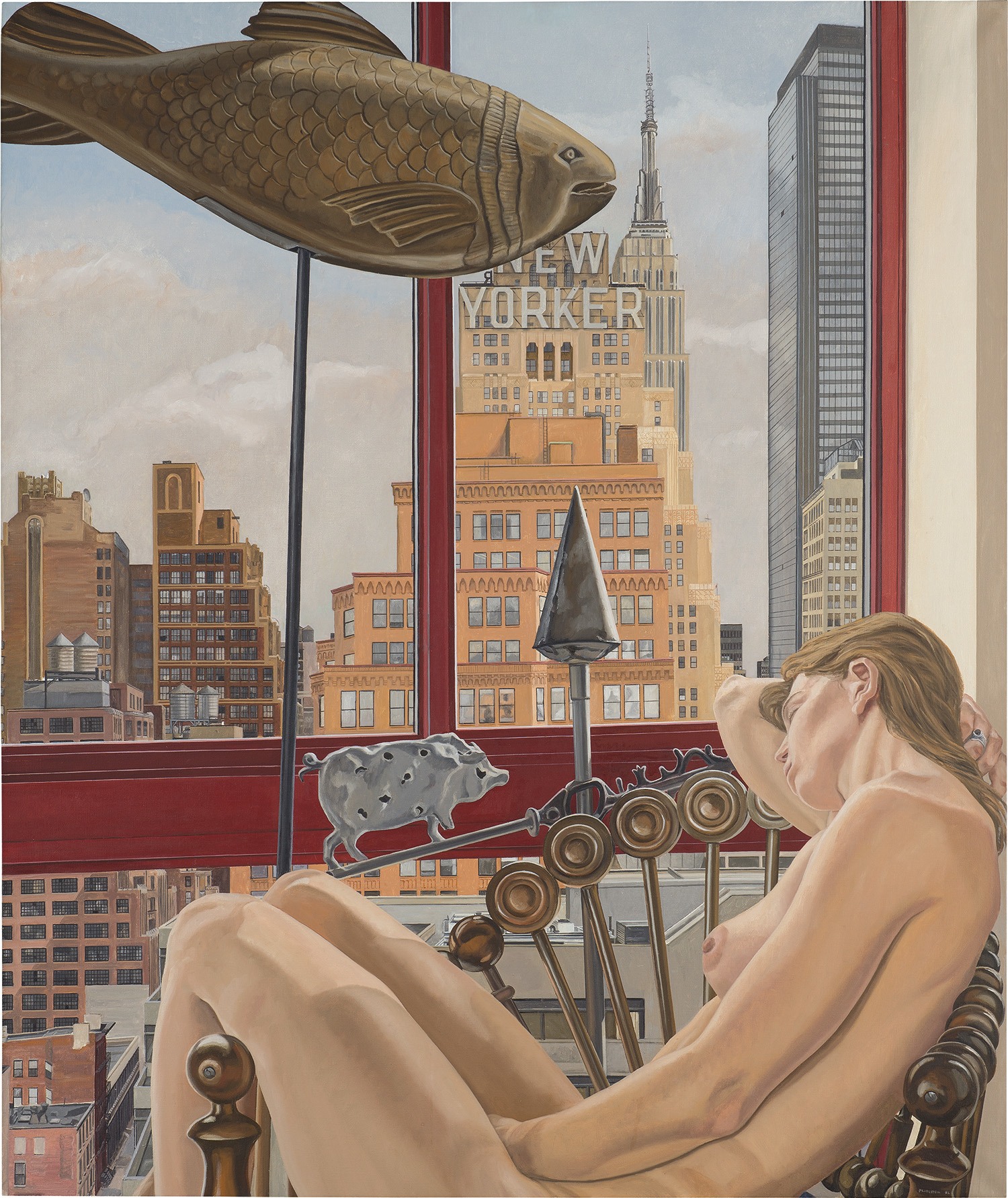 Philip Pearlstein 20th Century & Contemporary Art Day Sale, Morning Session