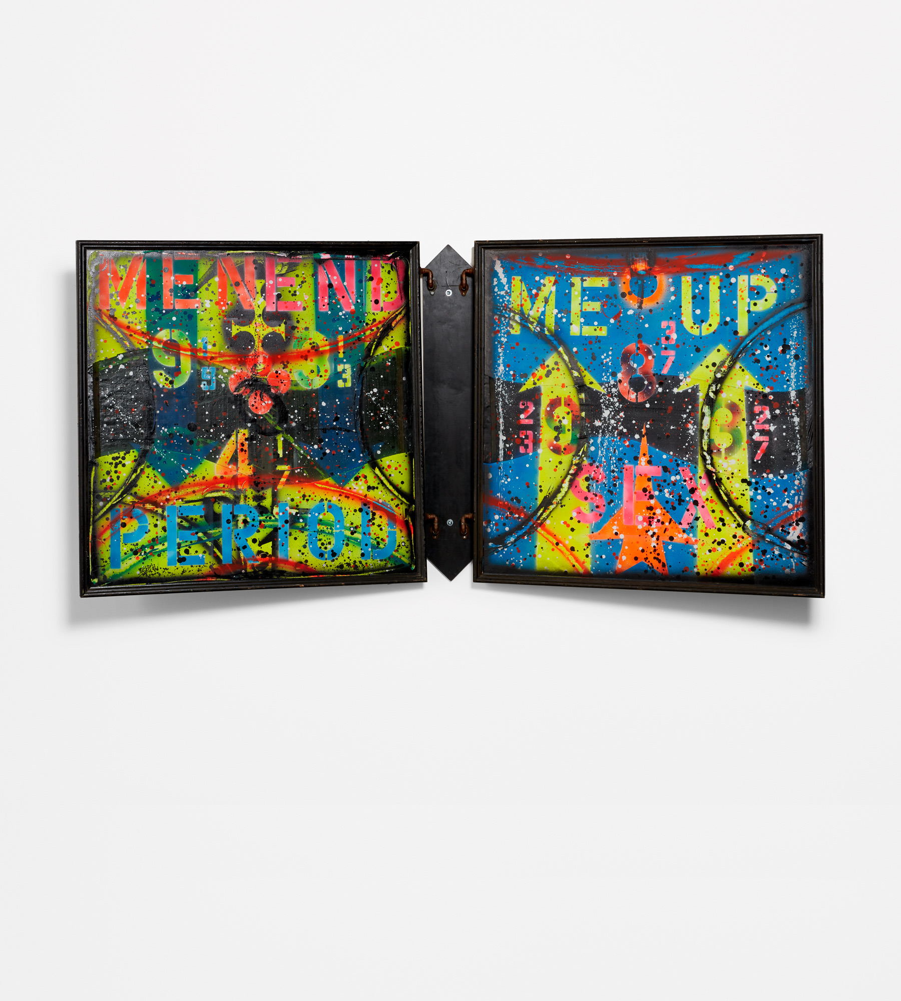 <p><strong>RAMMELLZEE</strong> <em>Untitled REPRESS (Gargoylian Books of Stock)</em>, 1991</p>
