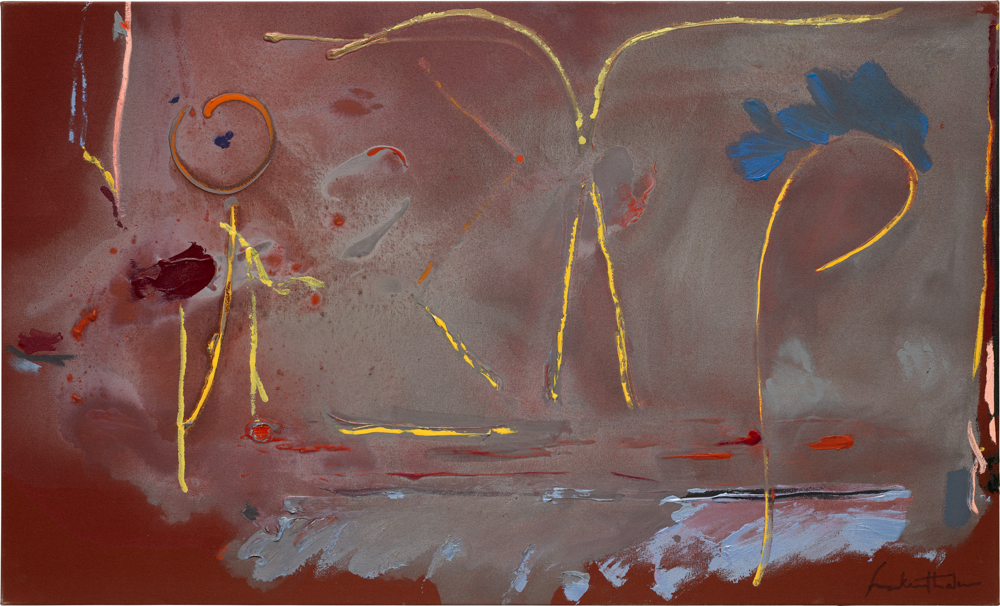 <p><strong>HELEN FRANKENTHALER </strong><em>Coyote Dawn,</em> 1986</p>