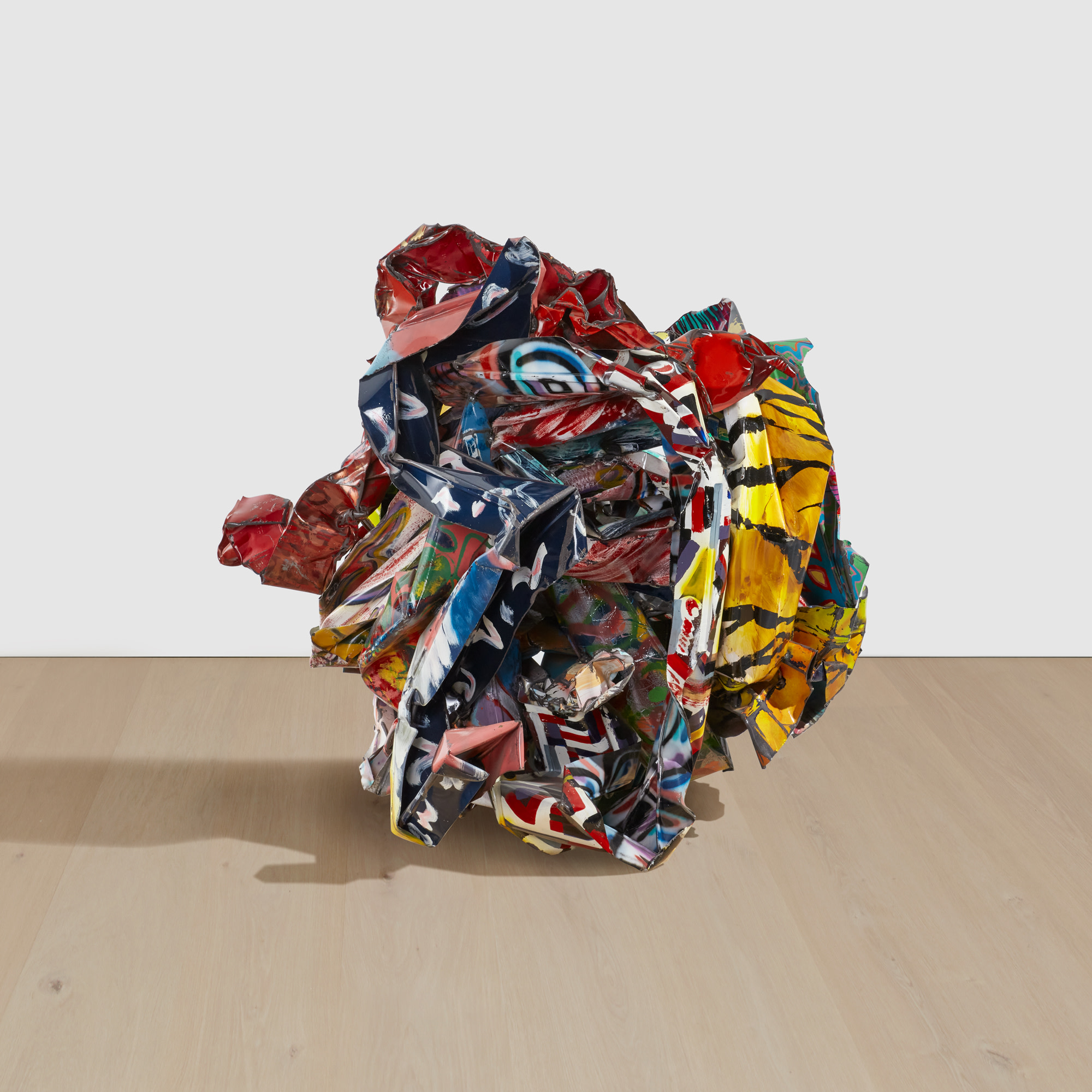 <p><strong>JOHN CHAMBERLAIN</strong> <em>Taoist Toast,</em> 1994</p>
