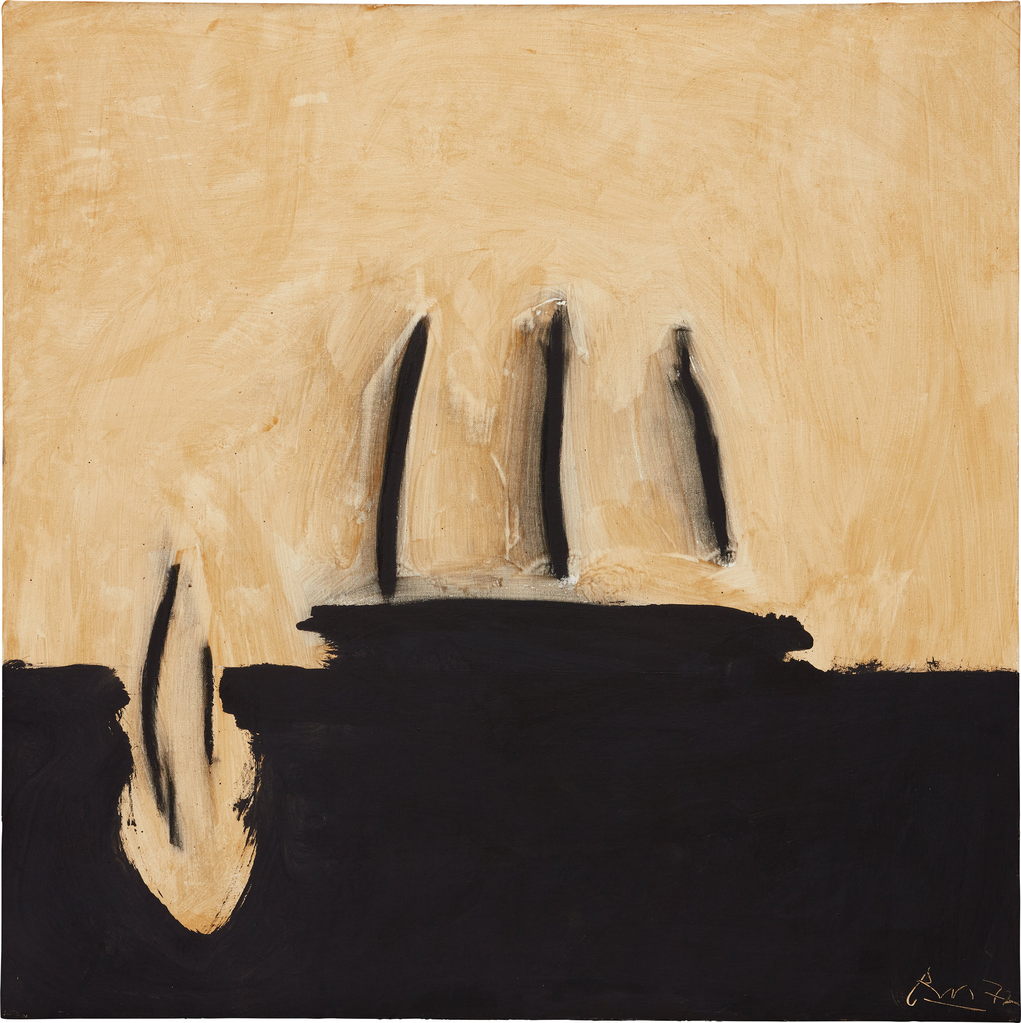 <p><strong>ROBERT MOTHERWELL </strong><em>Zen IV</em>, 1972</p>