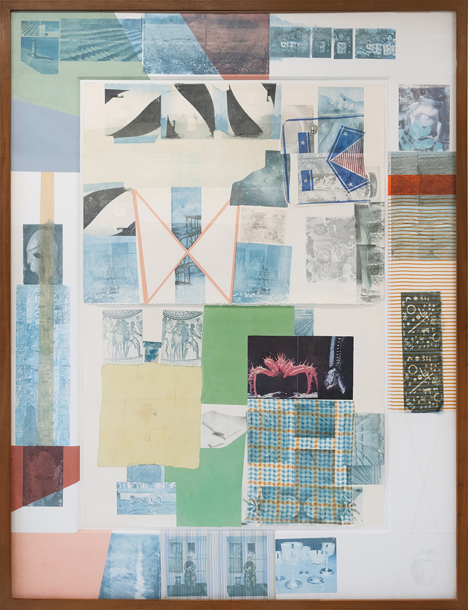 <p><strong>ROBERT RAUSCHENBERG</strong> <em>Rush 9,</em> 1980</p>