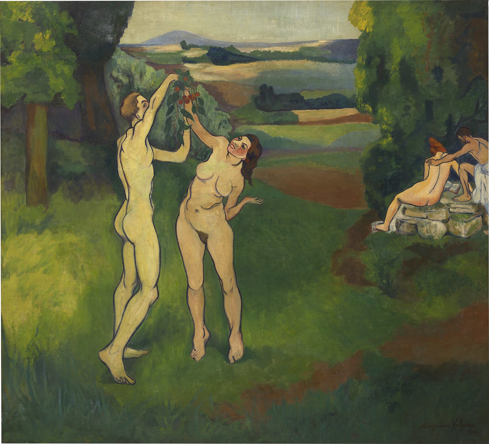 <p>SUZANNE VALADON <em>Adam et Eve, </em>1910</p>
