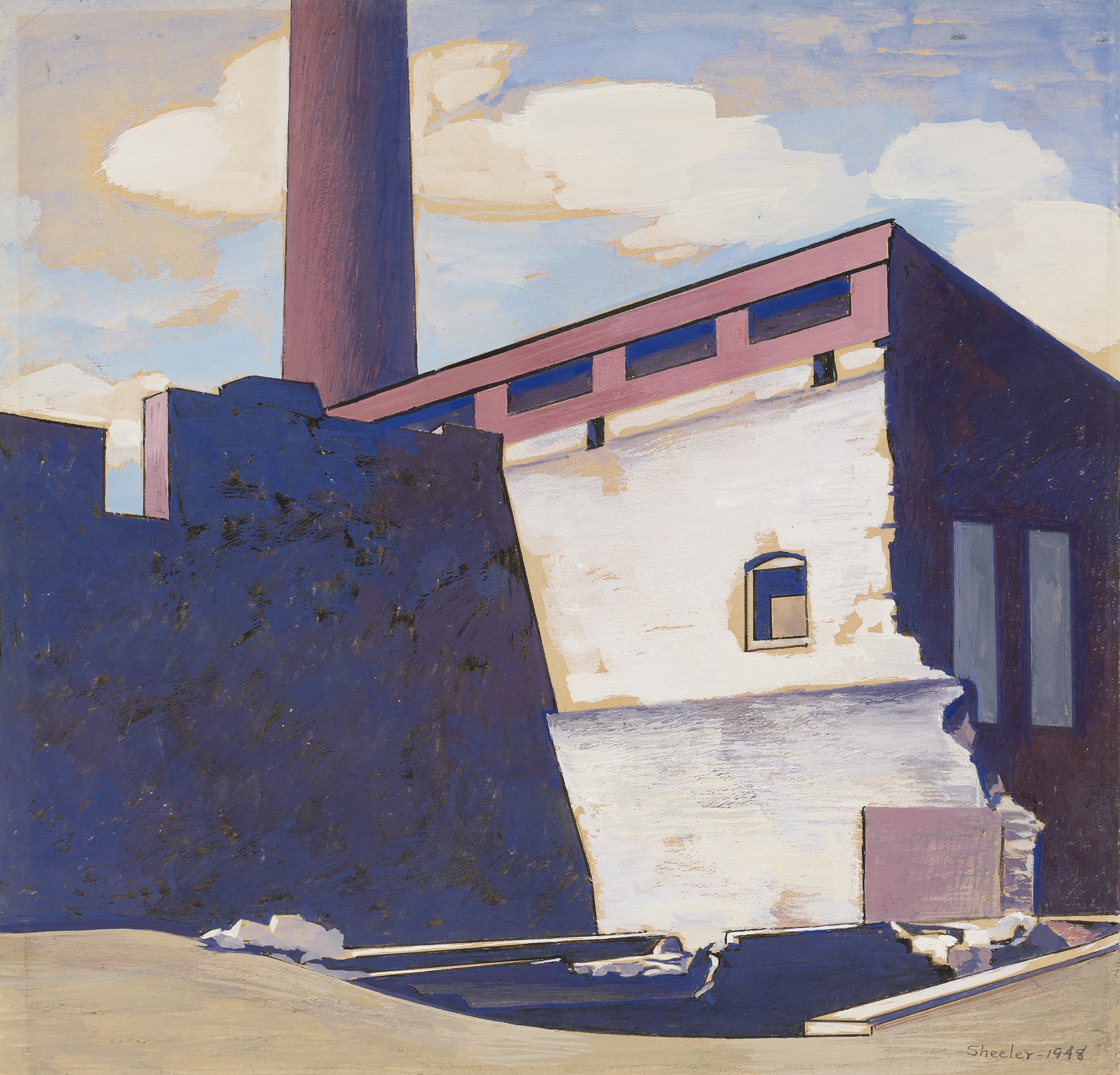 <p><strong>CHARLES SHEELER</strong> <em>Old Abandoned Mill,</em> $60,000&ndash;80,000</p>
