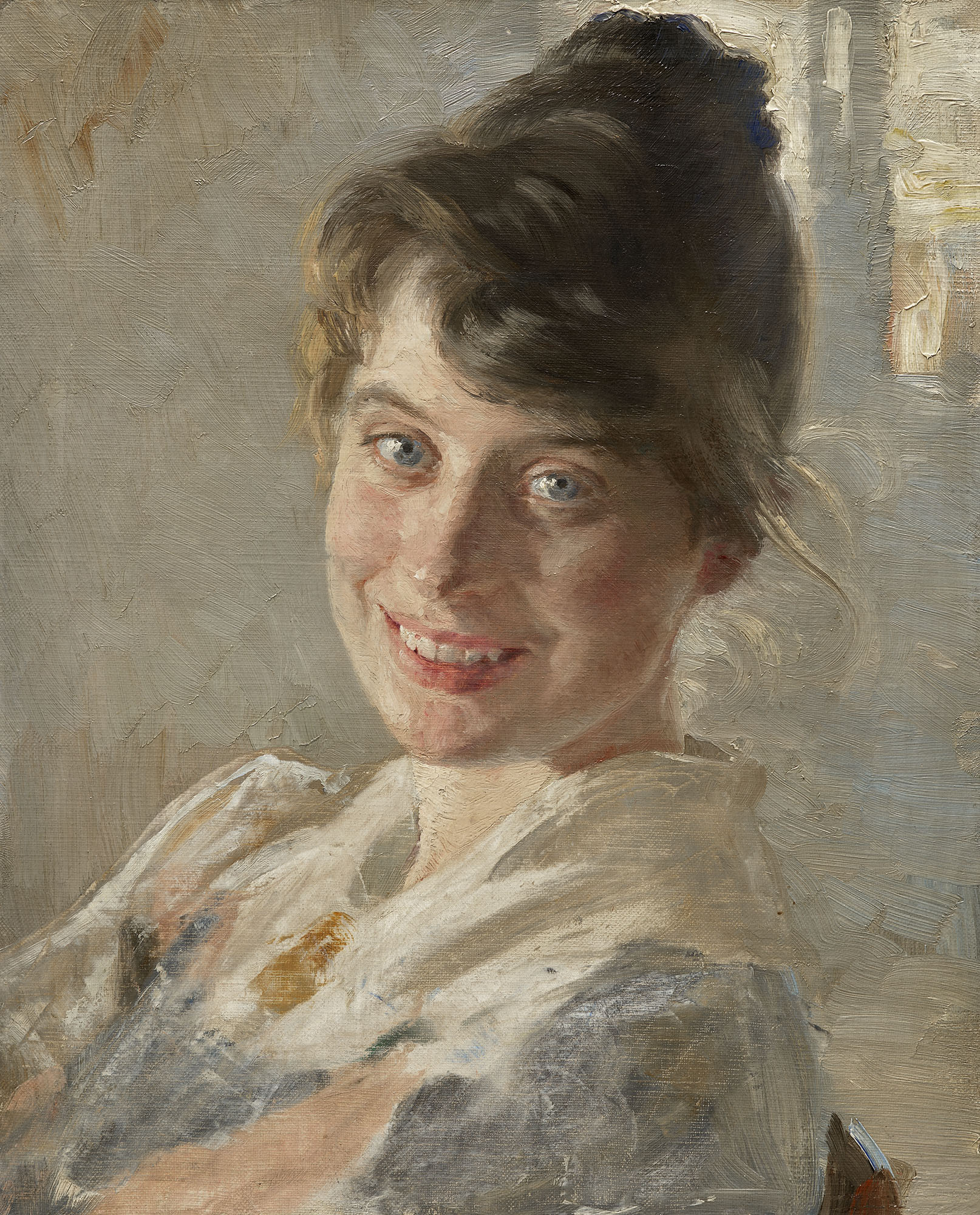 <p><strong>P. S. KRØYER</strong> <em>Portrait of the Artist's Wife Marie (Kunstnerens hustru Marie),</em> circa 1889</p>