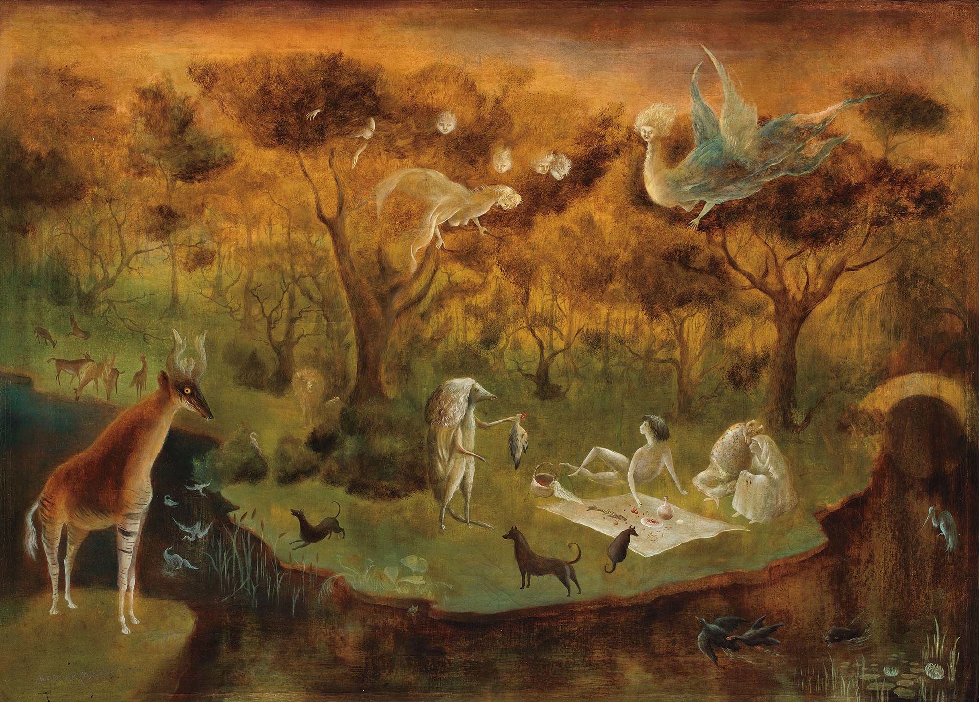 <b>LEONORA CARRINGTON</b> <i>Pastoral</i>, 1950