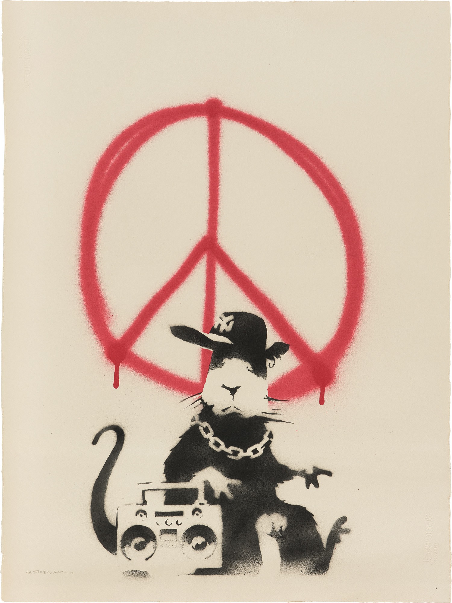 <p><strong>BANKSY</strong> <em>Gangsta Rat Peace</em>, 2007</p>